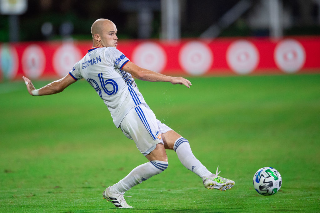 Celtic player Andrew Gutman in action for FC Cincinnati