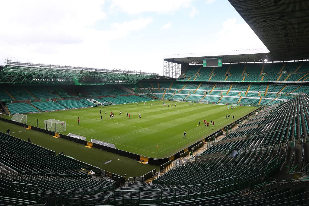 Celtic Park will be empty on Sunday