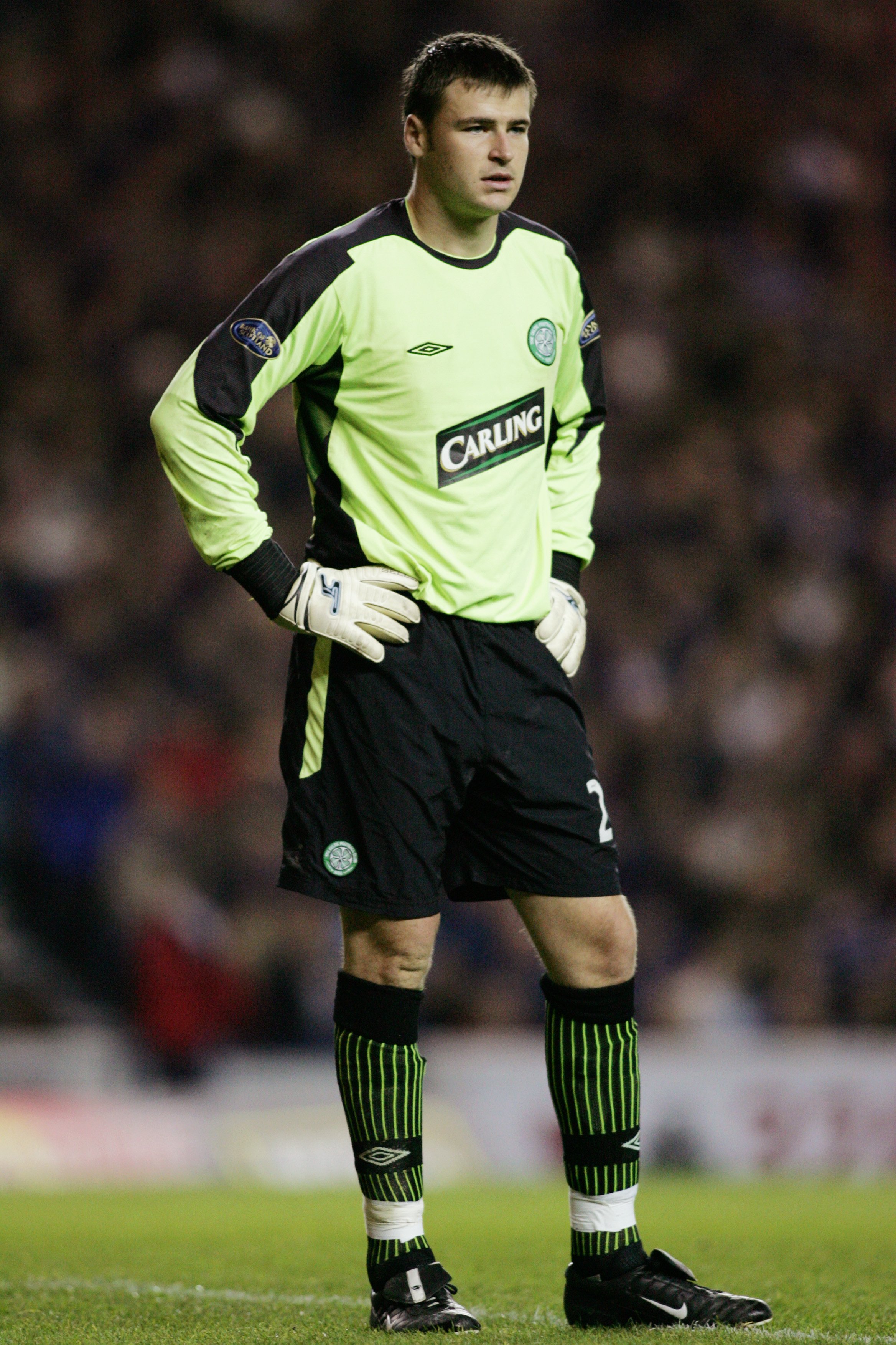 David Marshall in action for Celtic