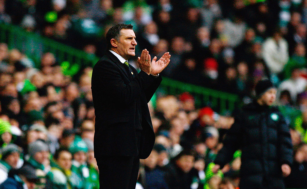 Former Celtic boss Tony Mowbray