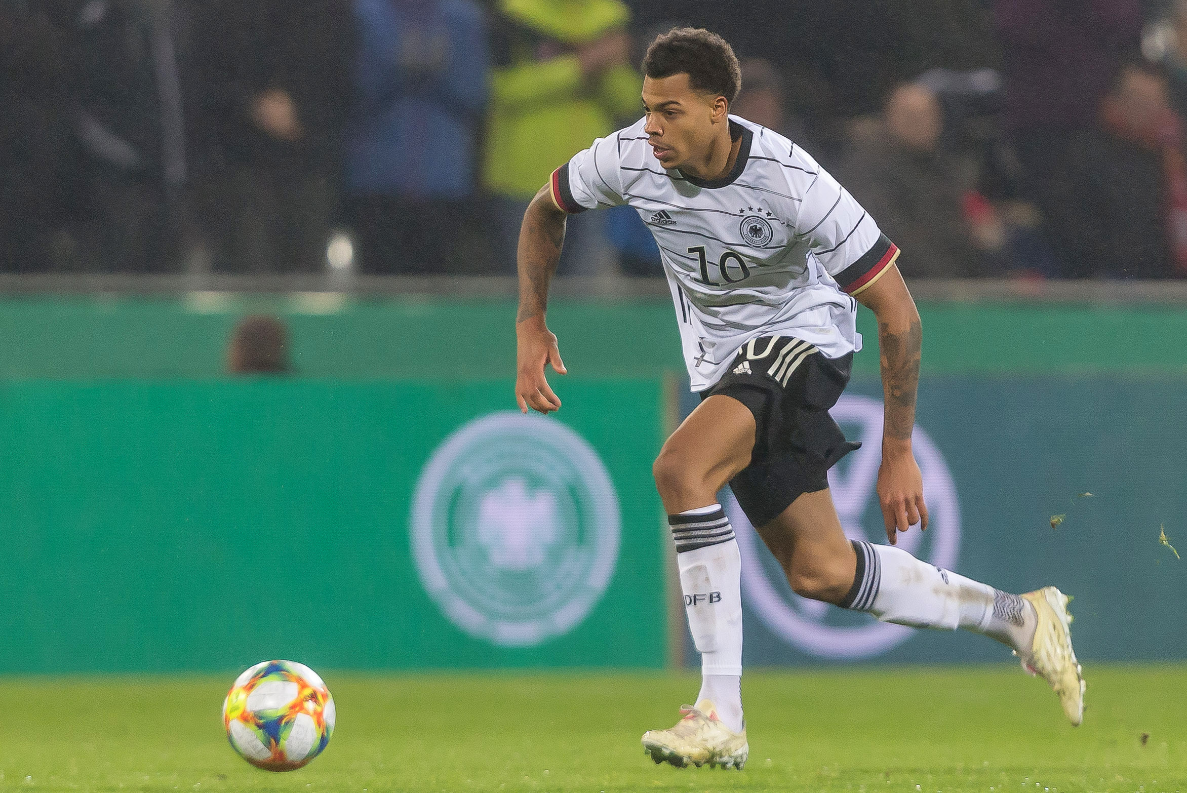 Lukas Nmecha was linked with a move to Celtic this summer