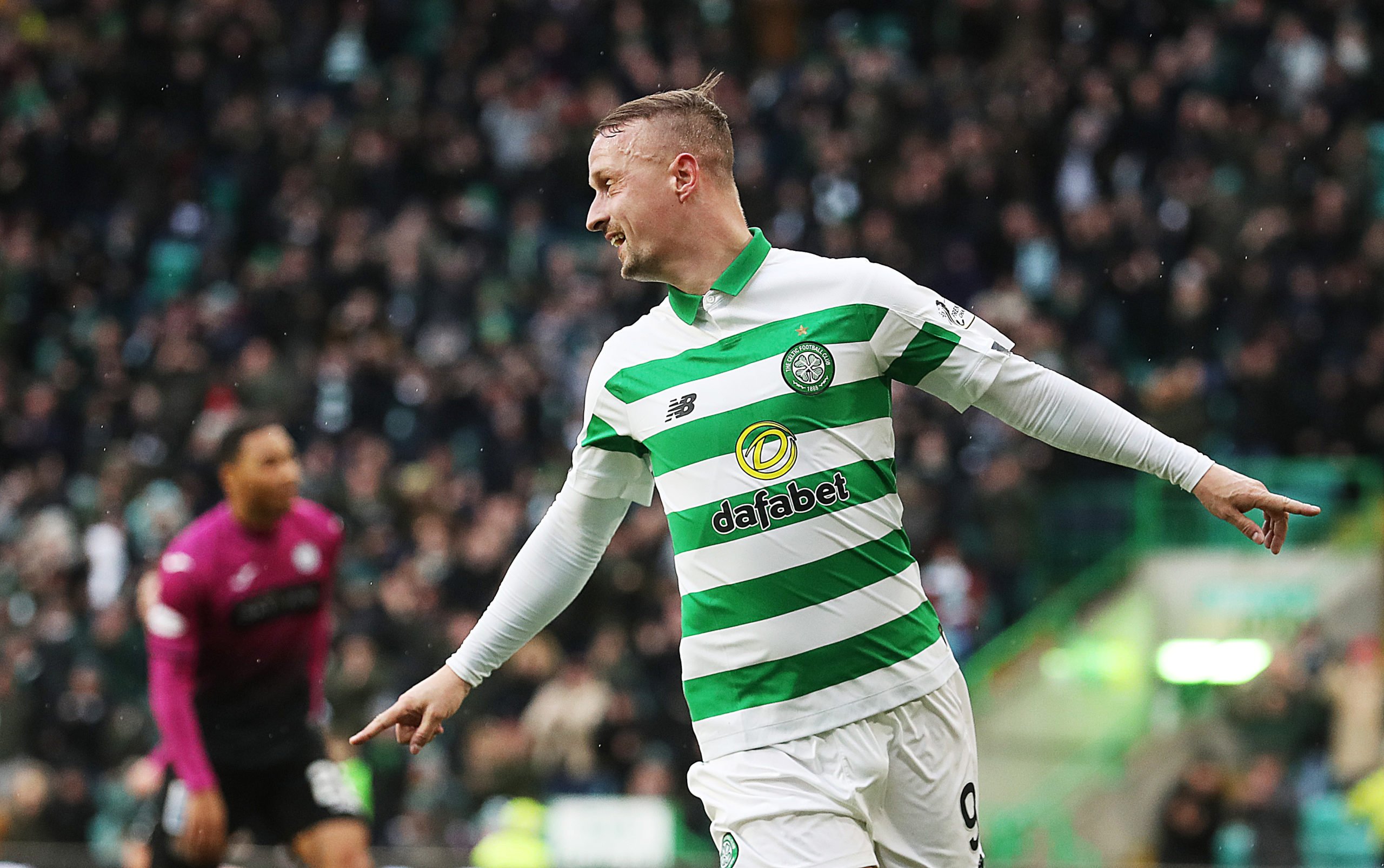 Leigh Griffiths gets morale-boosting appraisal from Celtic captain Scott Brown