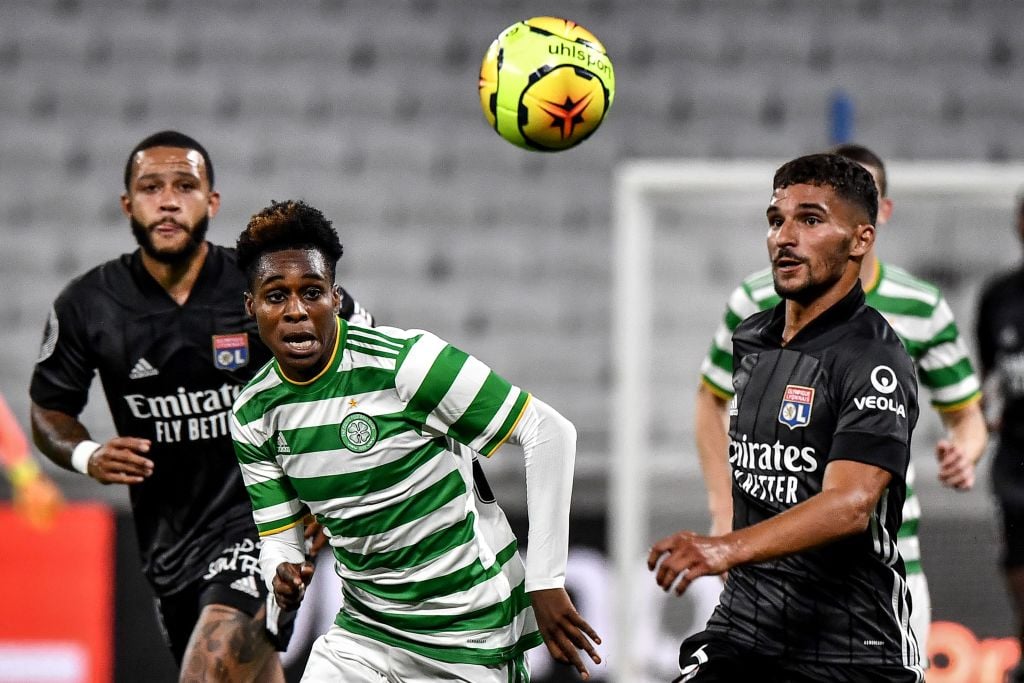 Celtic faced Lyon just last month