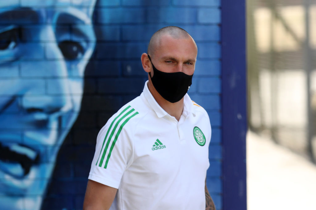 Scott Brown before kick-off