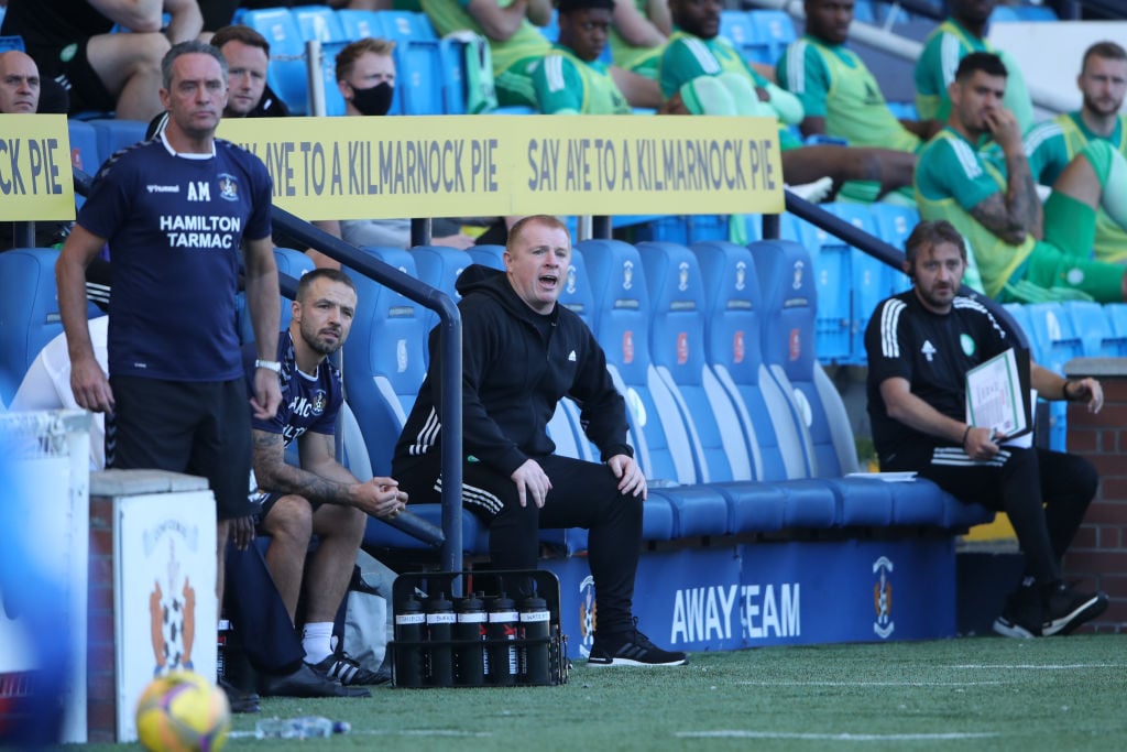 Neil Lennon at Rugby Park