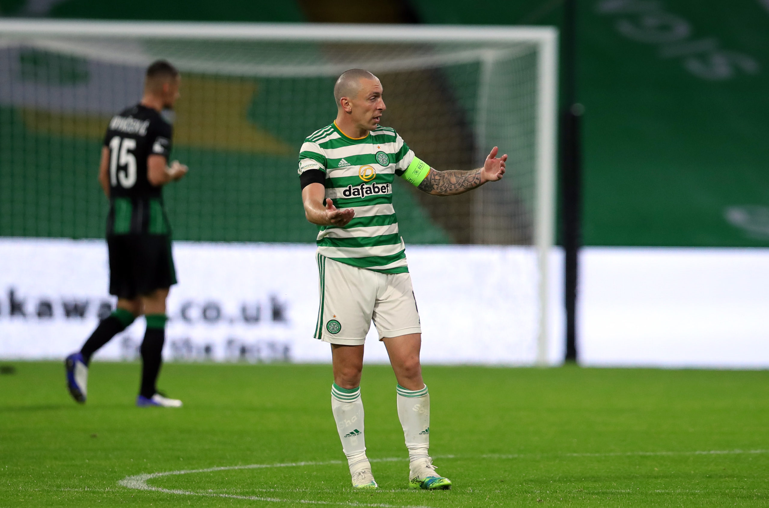Scott Brown after last night's Celtic match