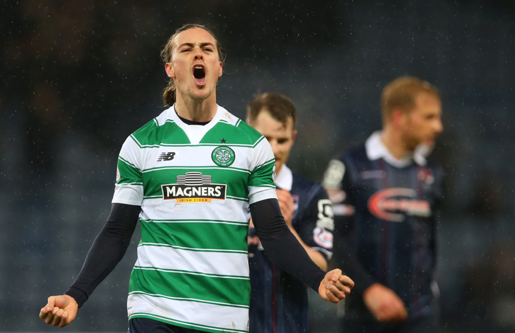 Jackson Irvine dons retro Celtic strip in honour of Mark Viduka as