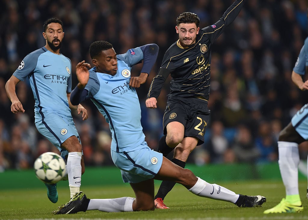 Celtic held their own against Manchester City in 2016