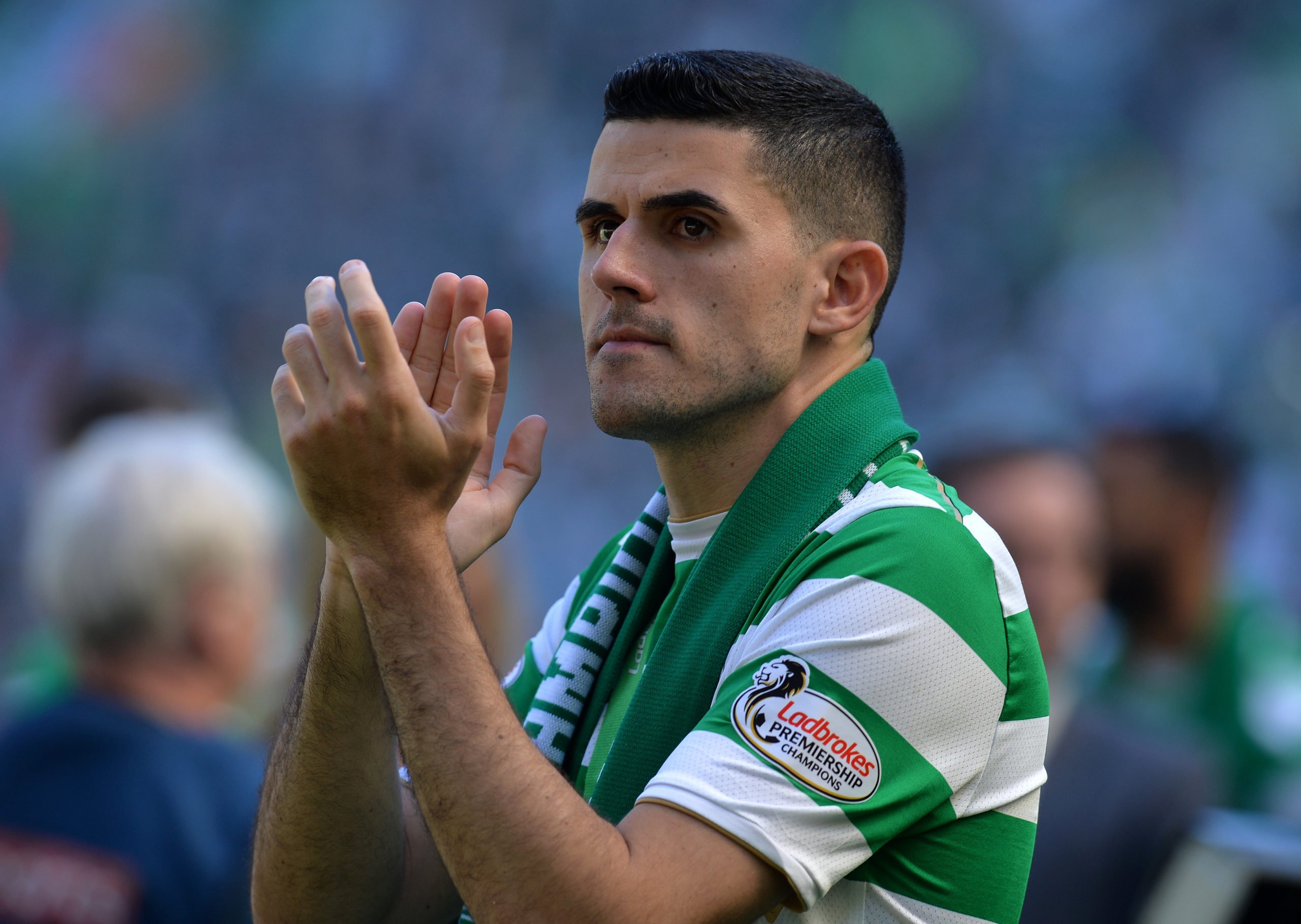Alex McLeish believes Lennon will be delighted that Rogic never left Celtic