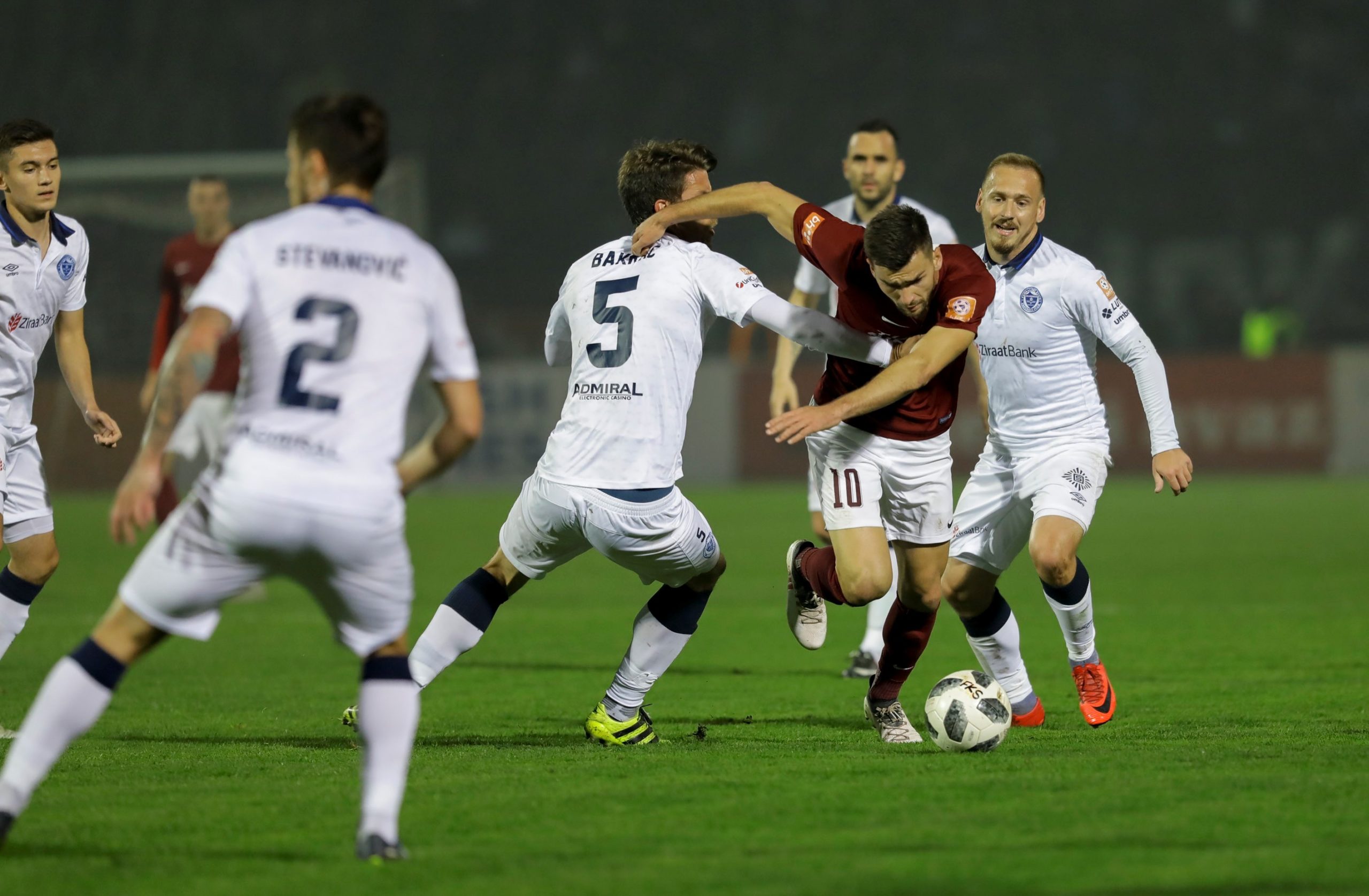 Rahmanovic will miss this week's Celtic clash