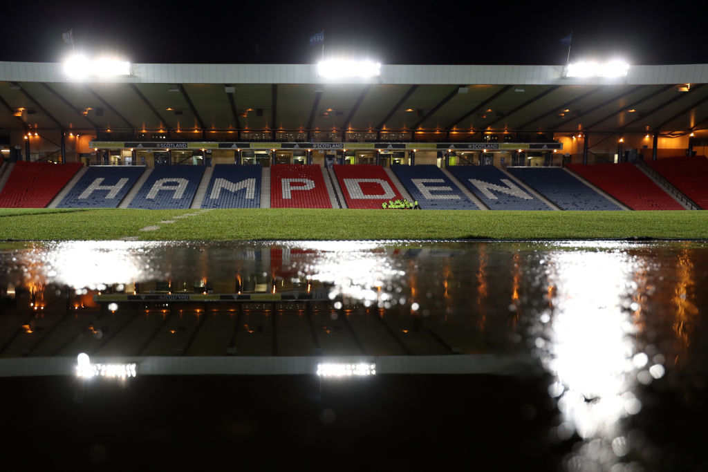 Scotland met Israel at Hampden in 2017
