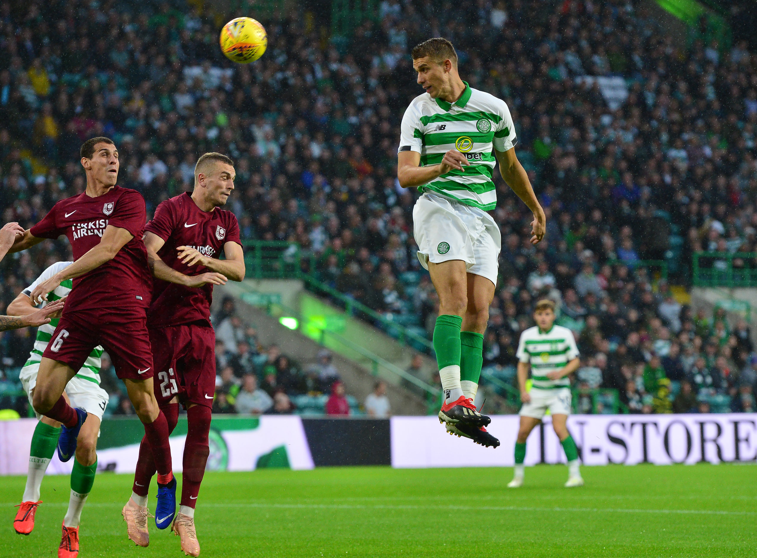 Jozo Simunovic in action for Celtic last season