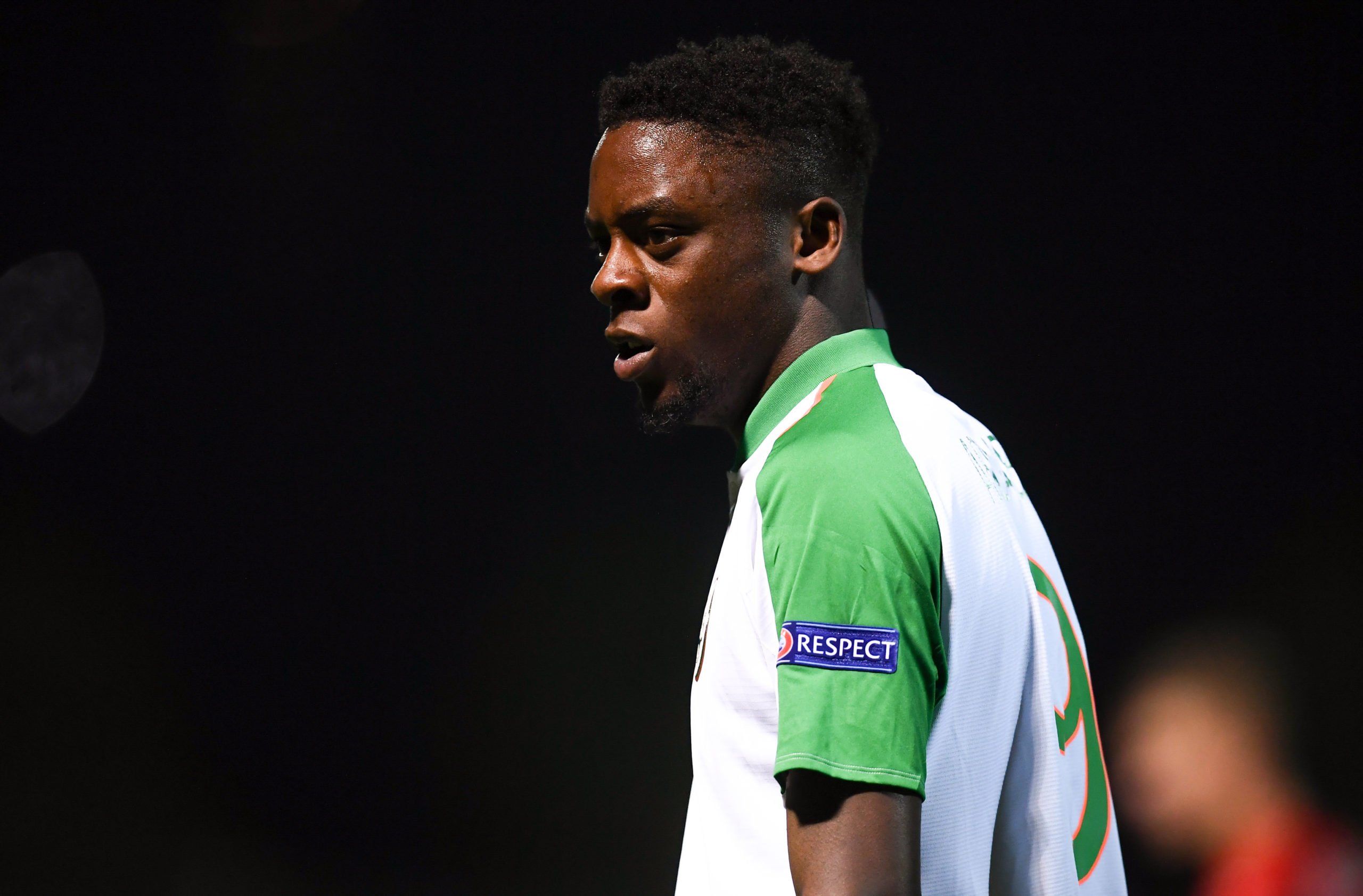 Celtic striker Jonathan Afolabi has moved to Dundee on loan