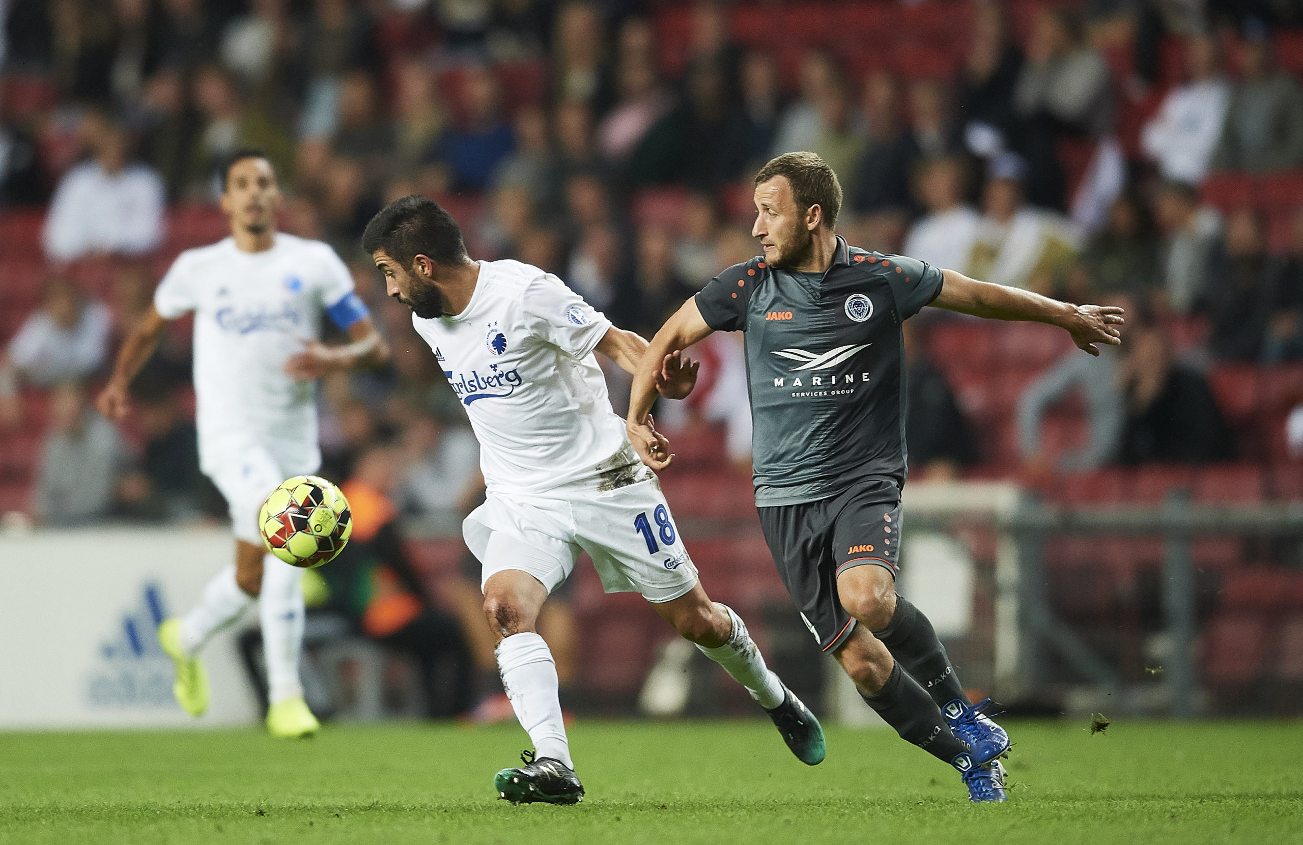 Copenhagen narrowly saw off Riga