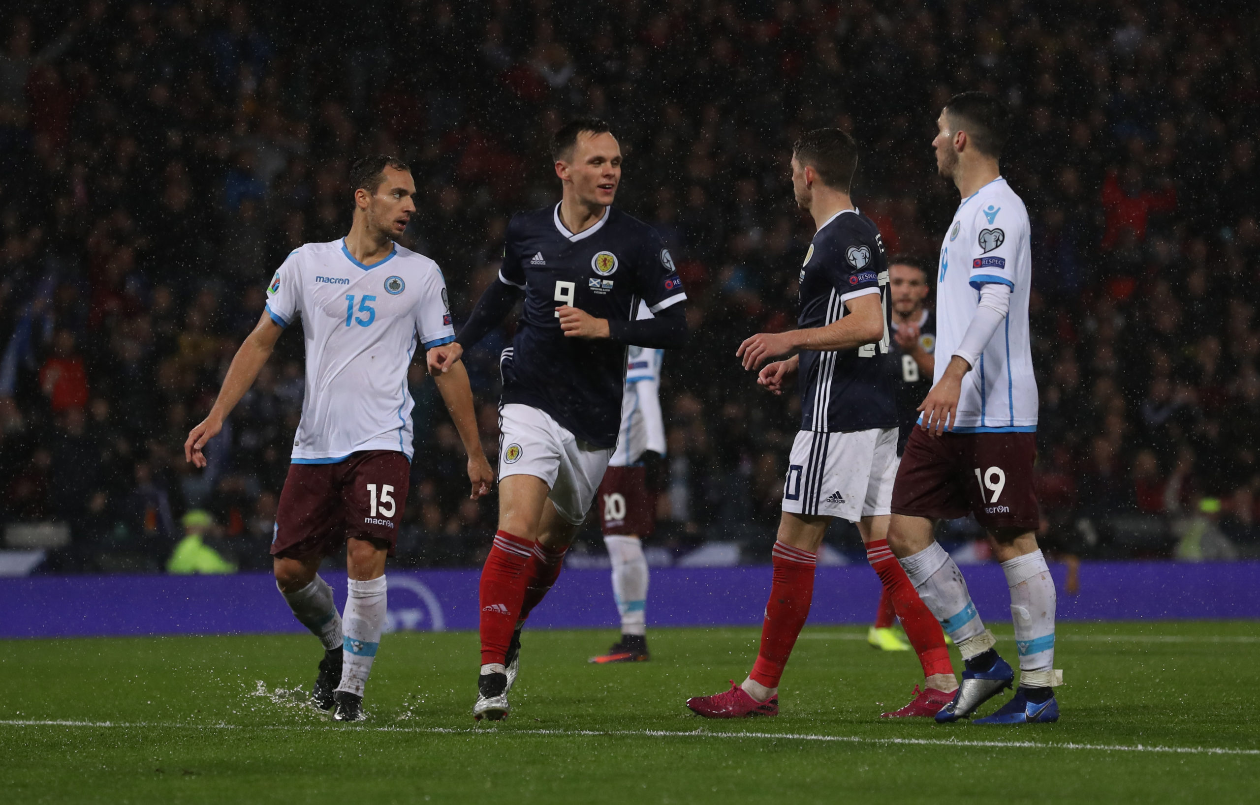 Lawrence Shankland has been scouted by Celtic