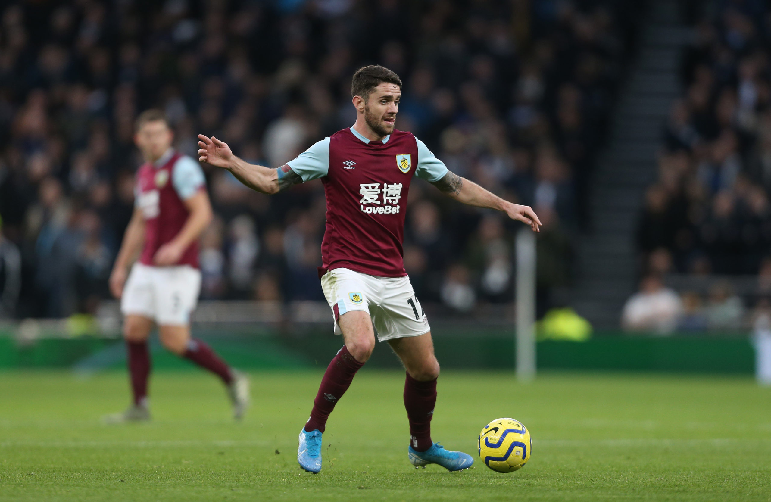 Robbie Brady in action for Burnley