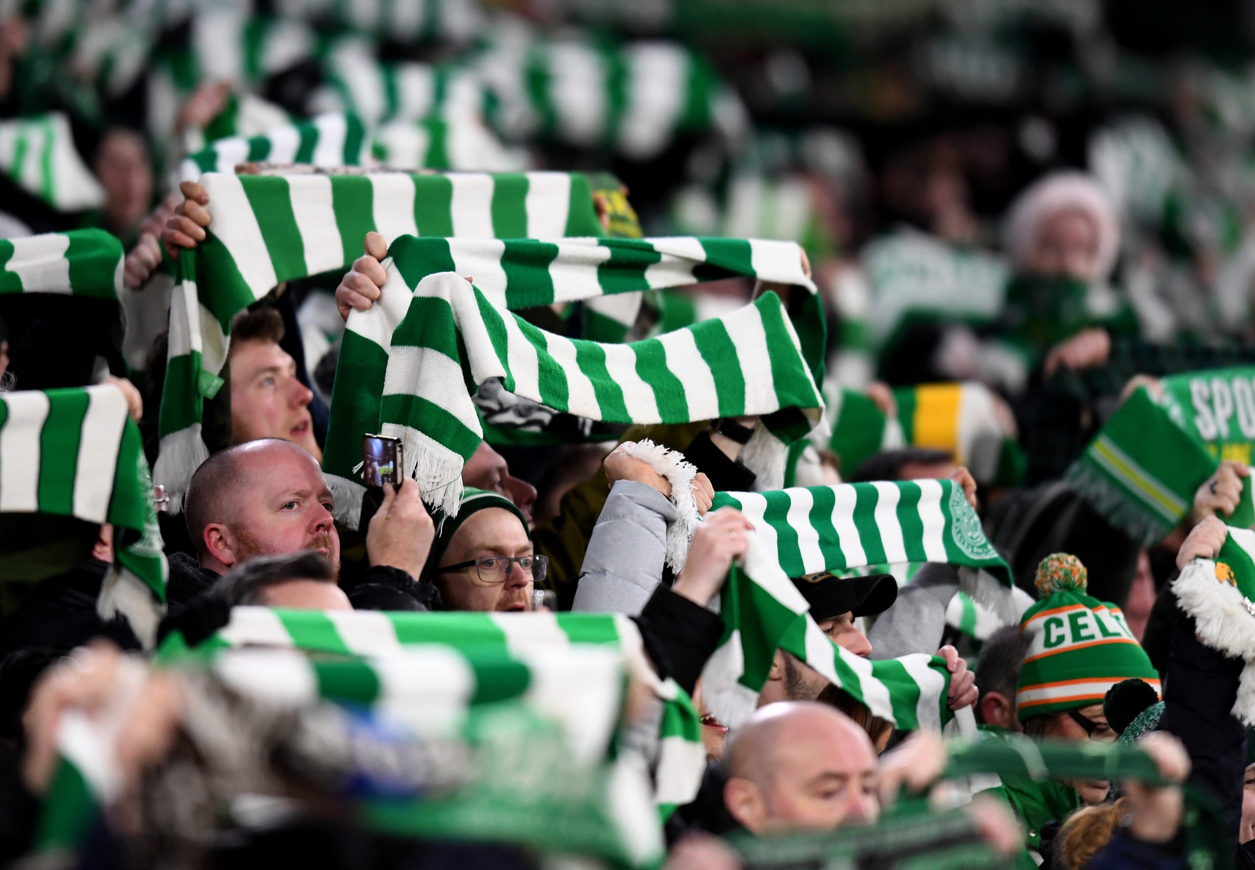 Celtic fan group unveil class Lennoxtown banner; Kieran Tierney responds