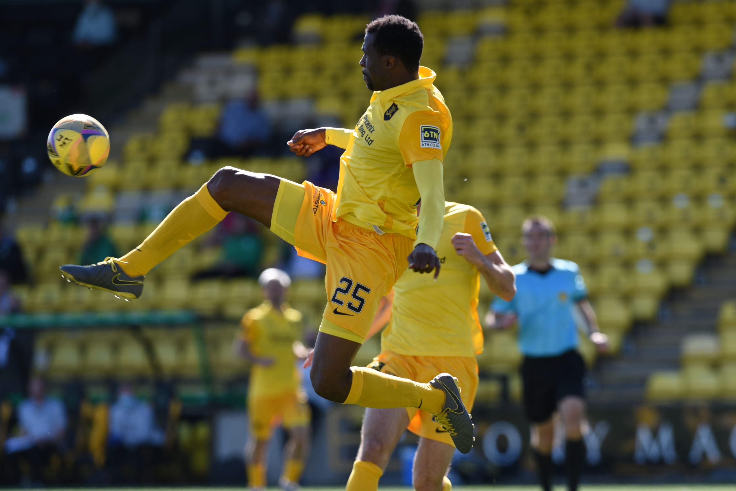 Ambrose in action for Livingston