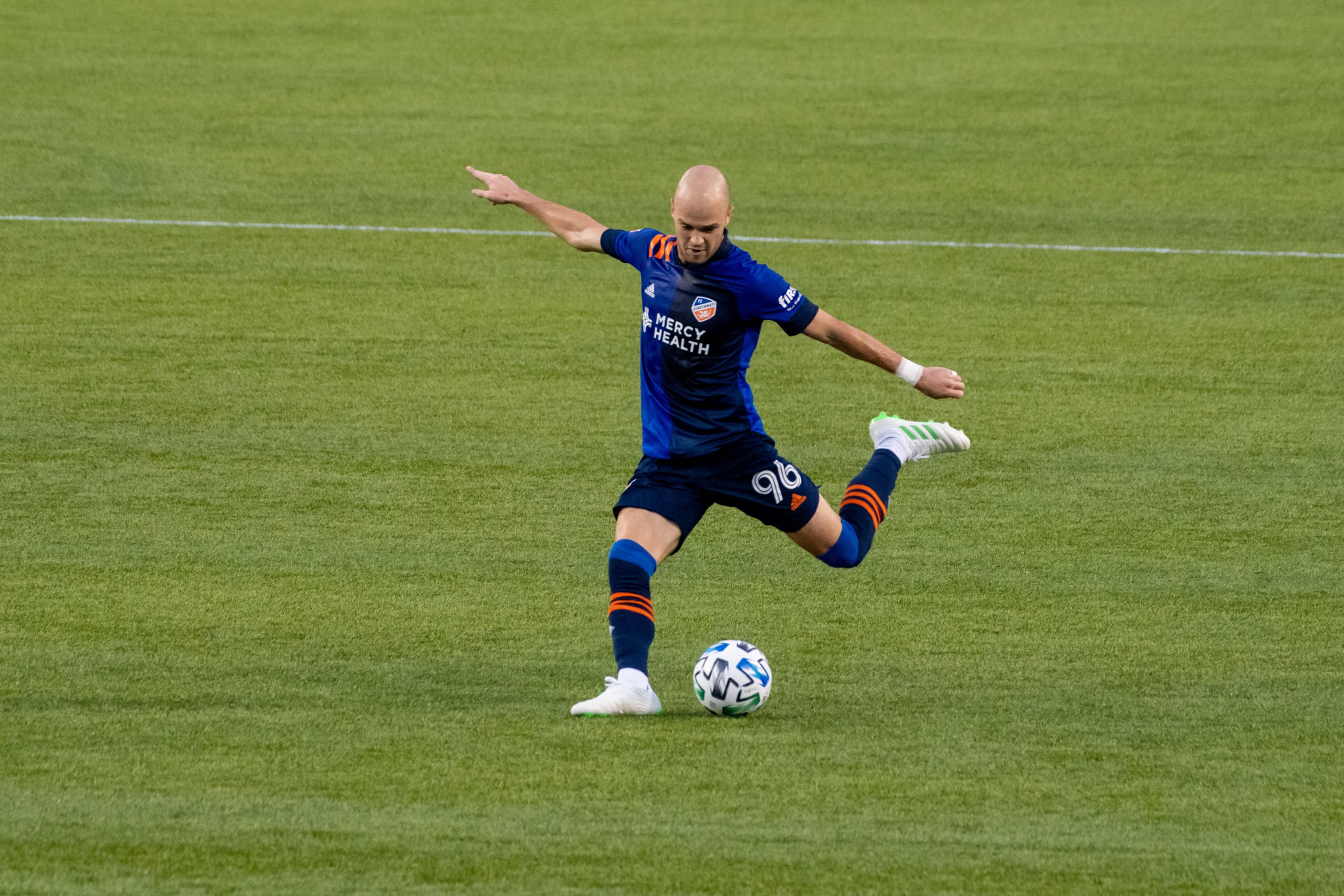 Andrew Gutman in action for FC Cincinnati