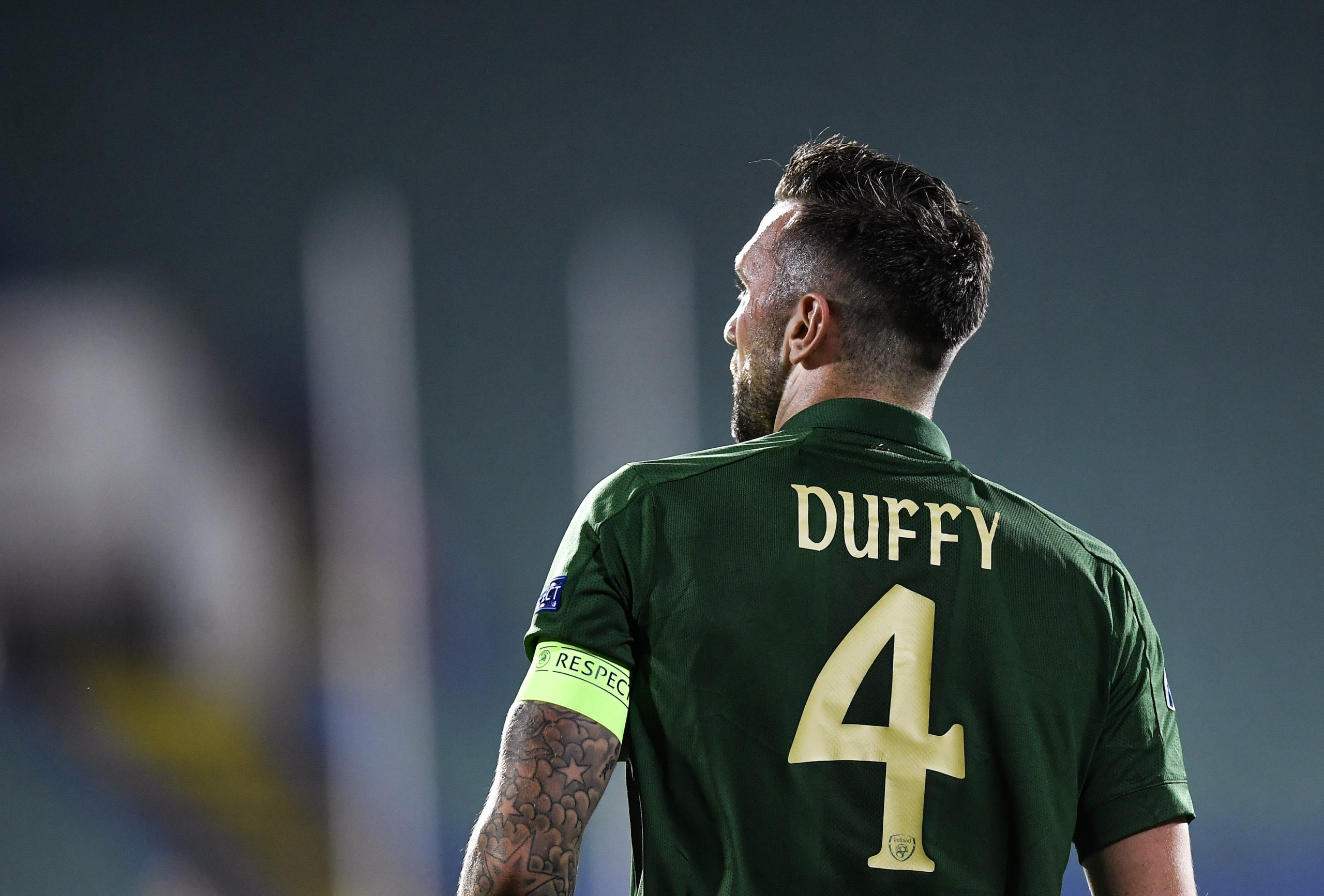 Shane Duffy captained Ireland against Bulgaria