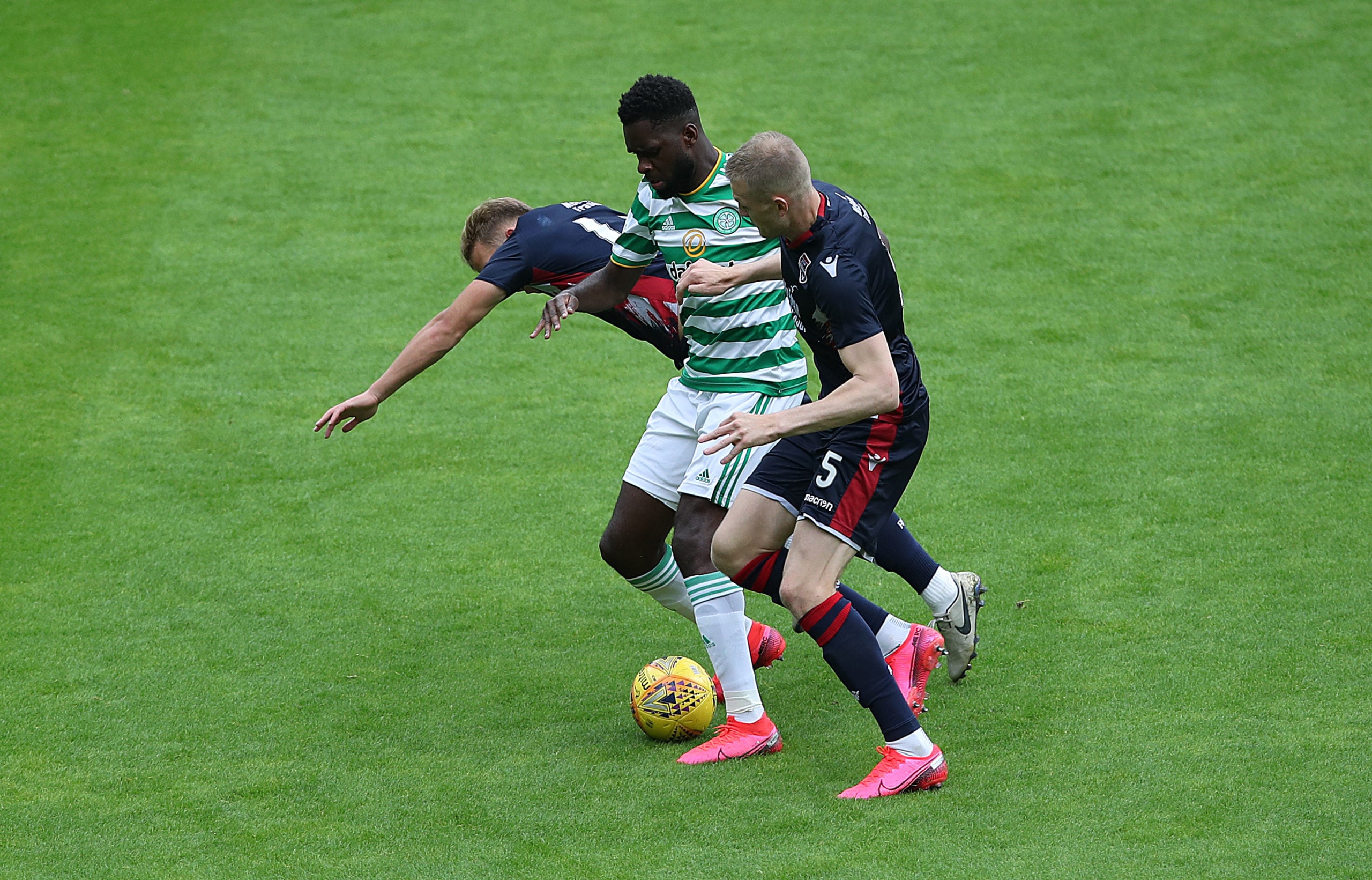 Celtic in action against Ross County