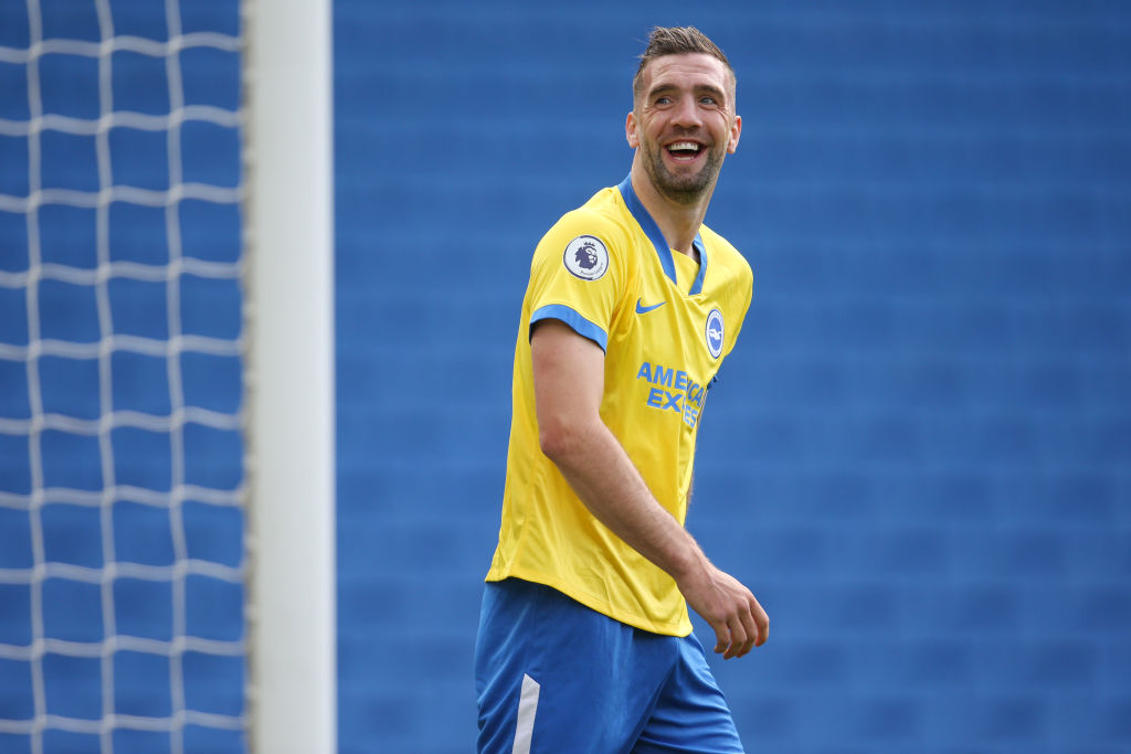 Shane Duffy playing for his former club Brighton