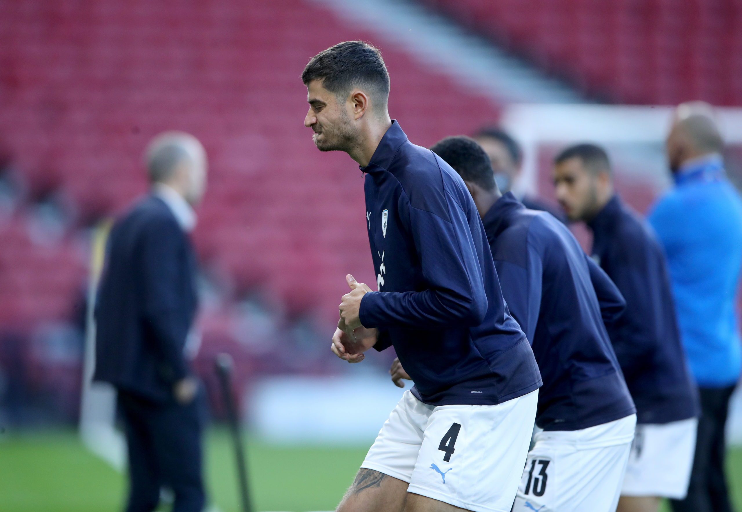 Nir Bitton is training with Israel