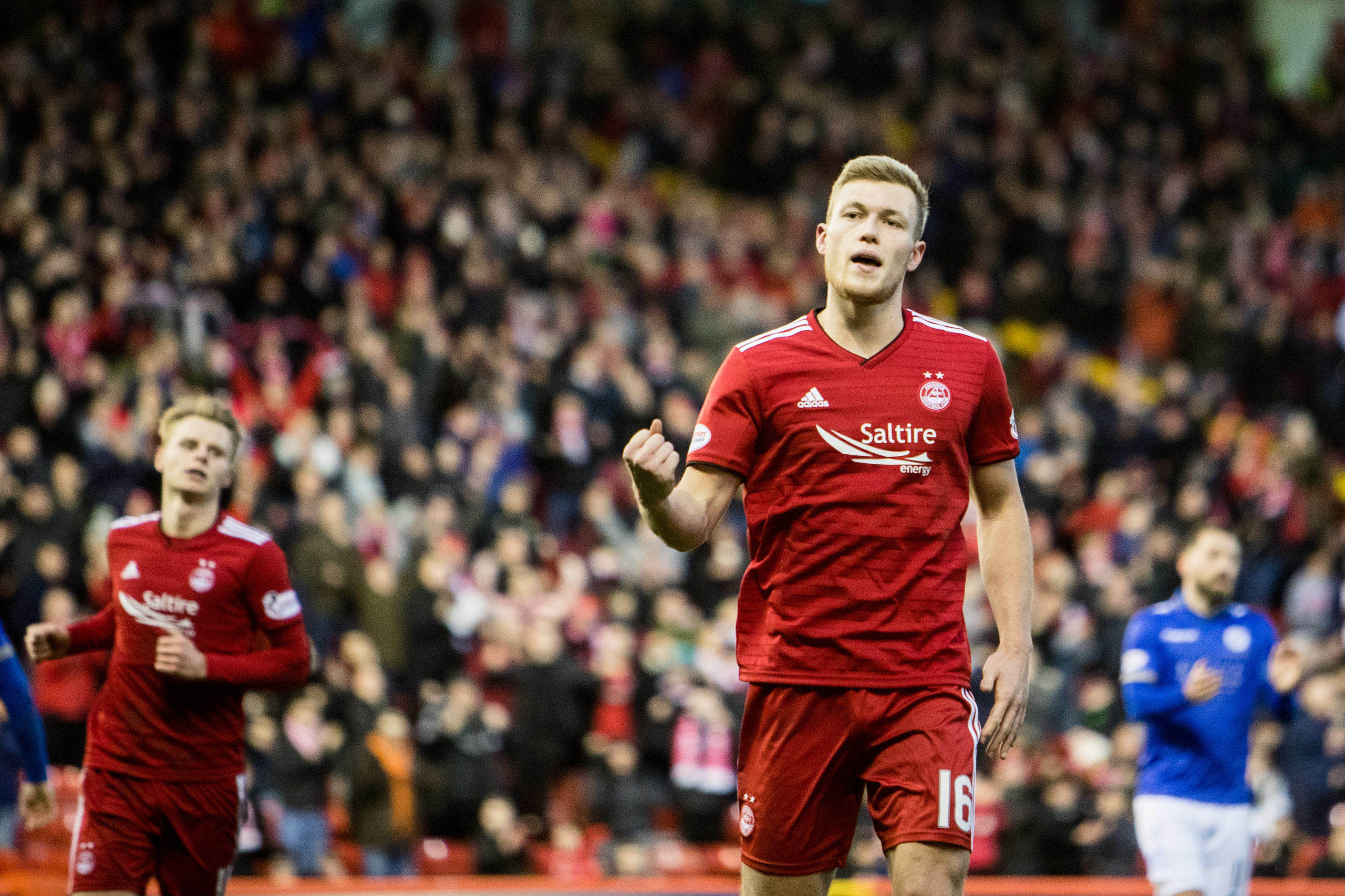 Sam Cosgrove of Aberdeen