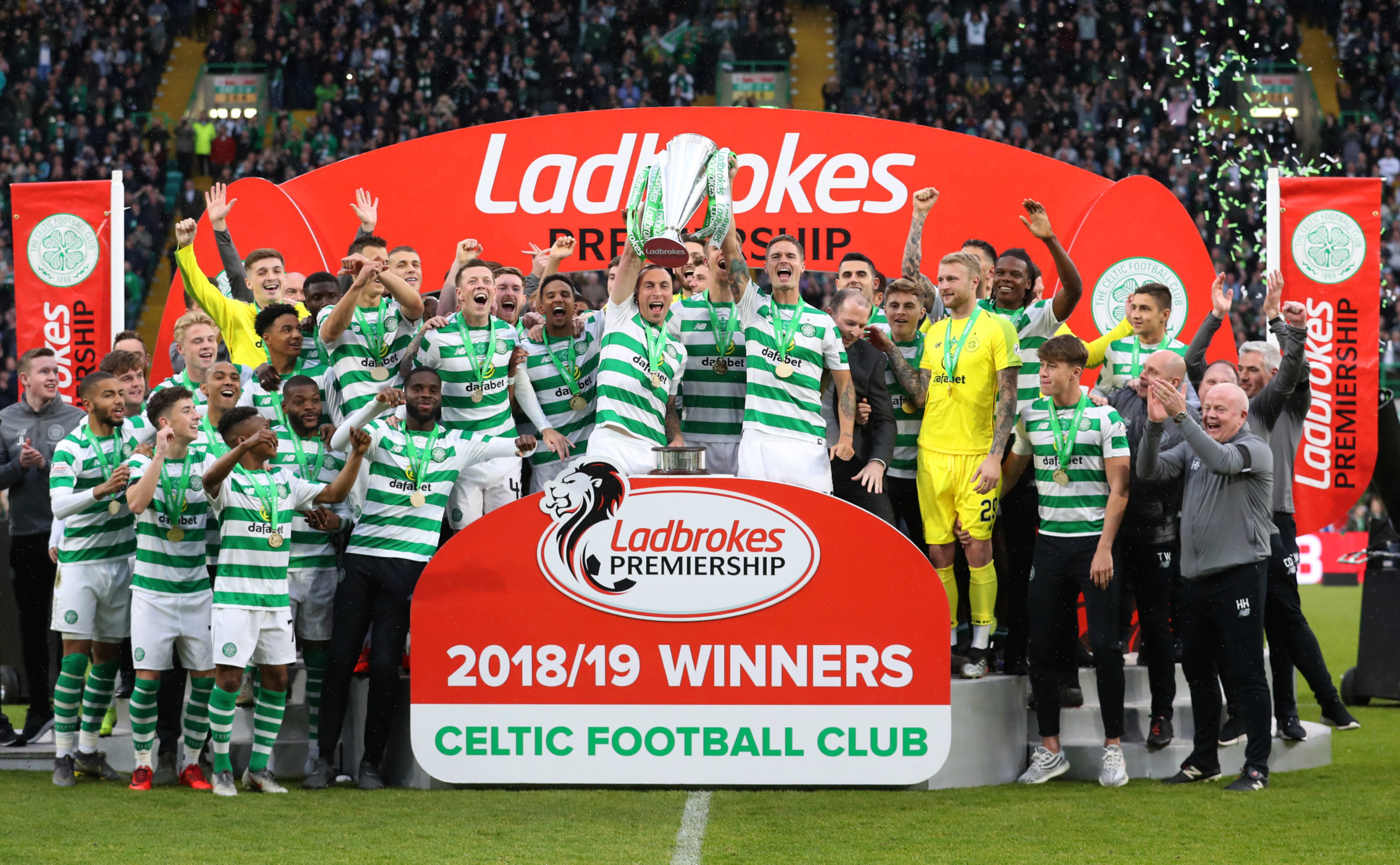 Celtic always end the season one way