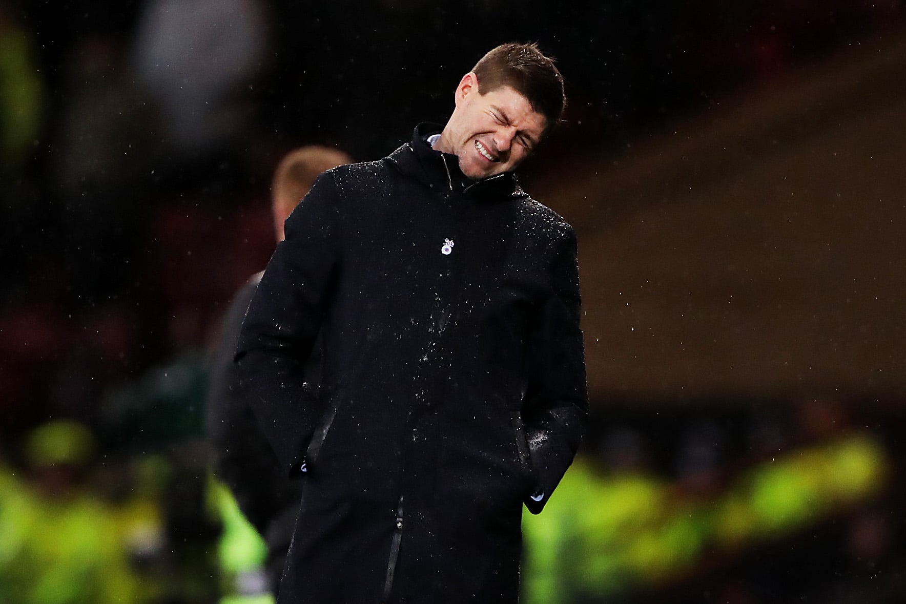 Rangers boss Steven Gerrard frustrated against Celtic
