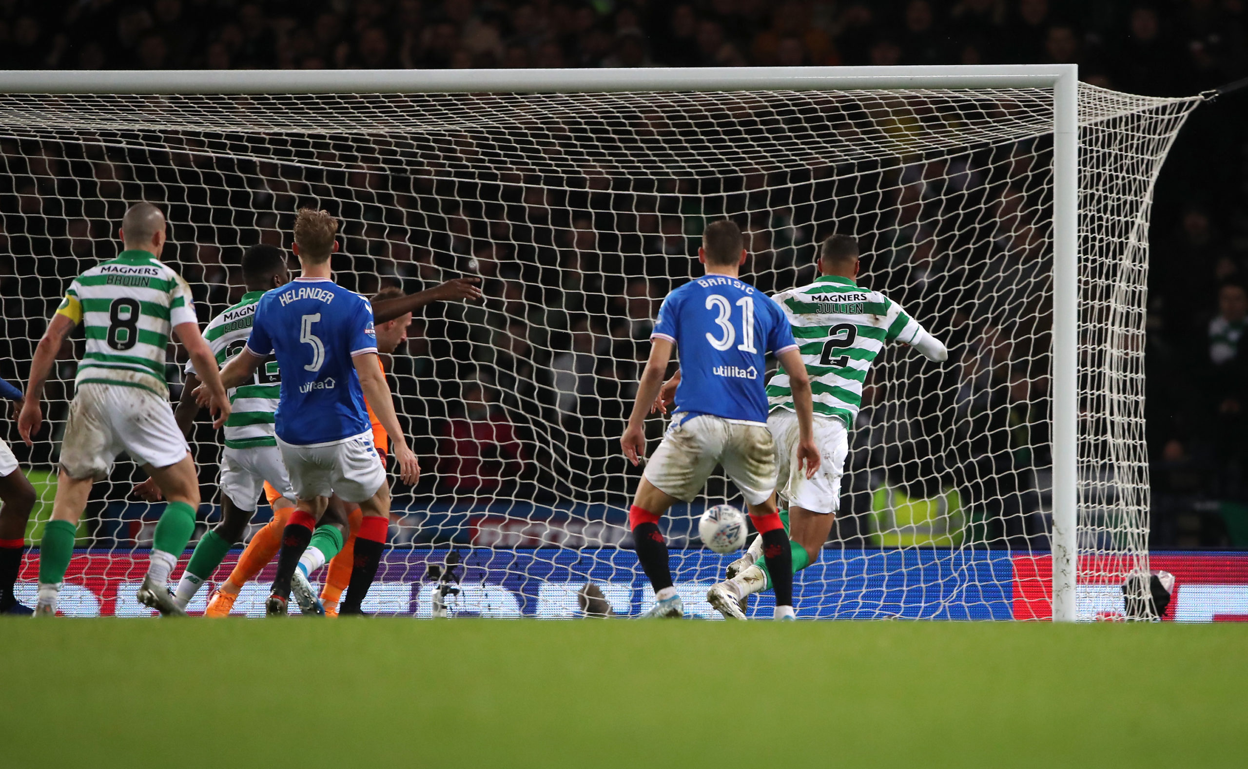 Christopher Jullien's Betfred Cup winner was from a cross-ball