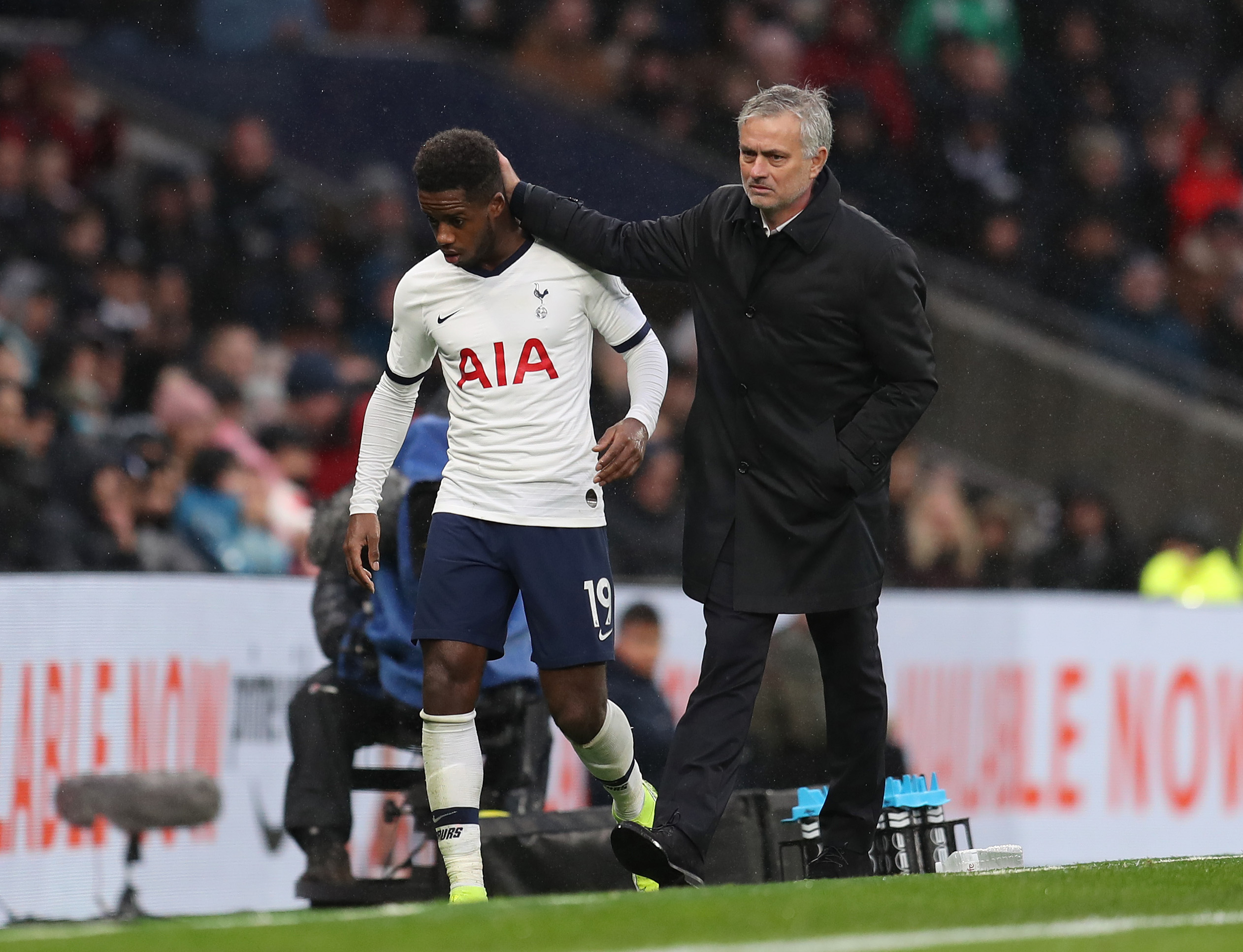 Jose Mourinho and Ryan Sessegnon