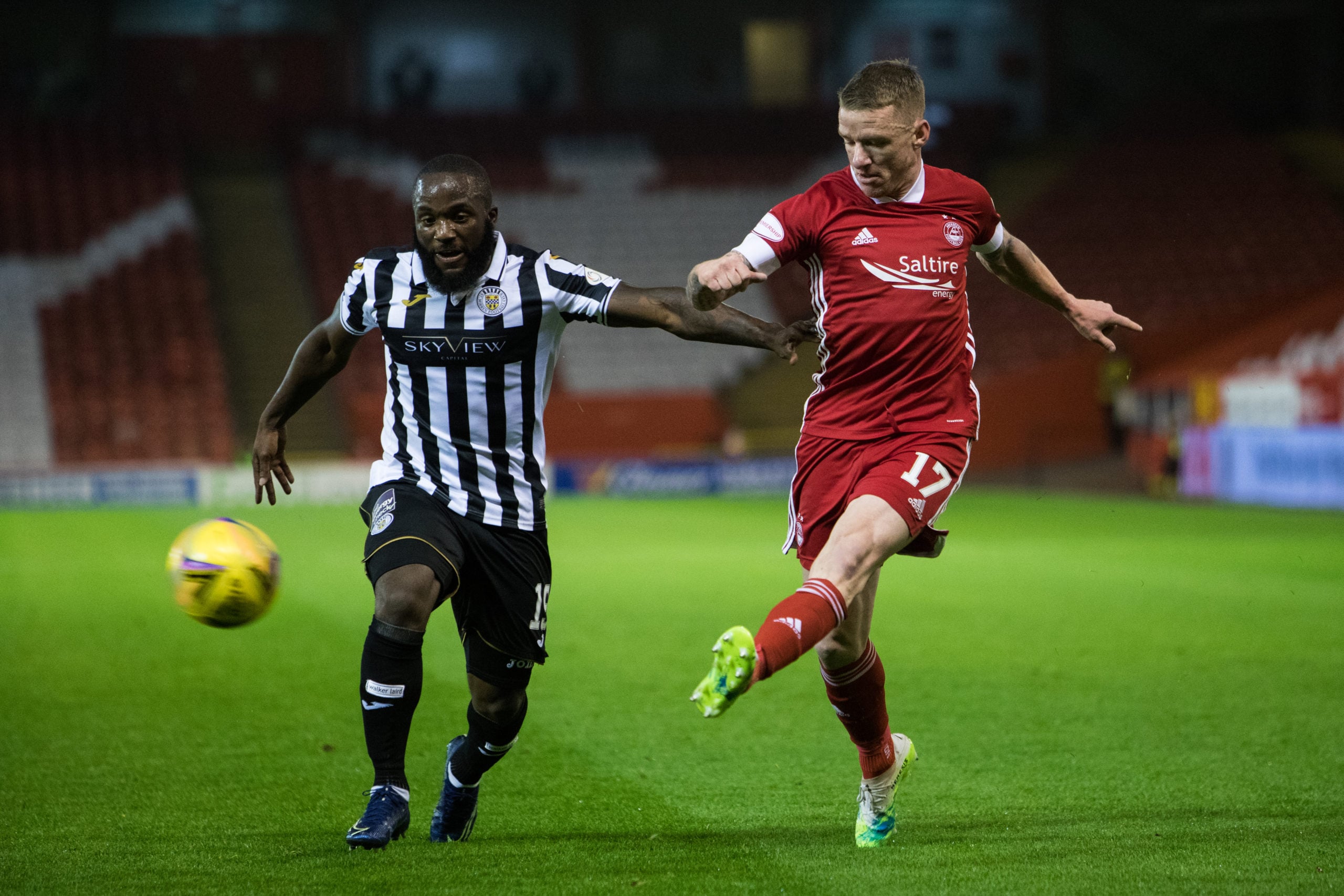 Hayes in action earlier this month