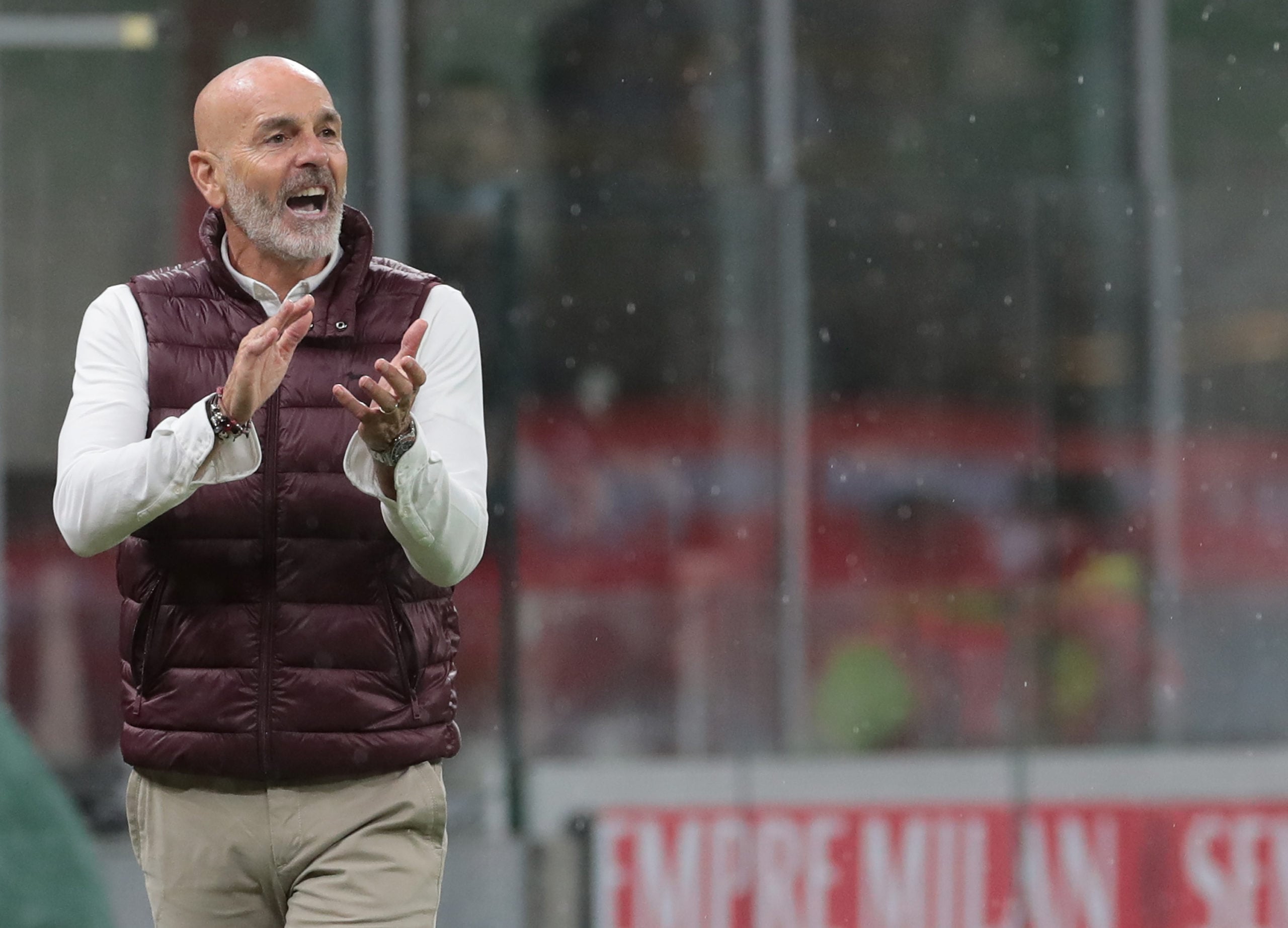 AC Milan manager Stefano Pioli