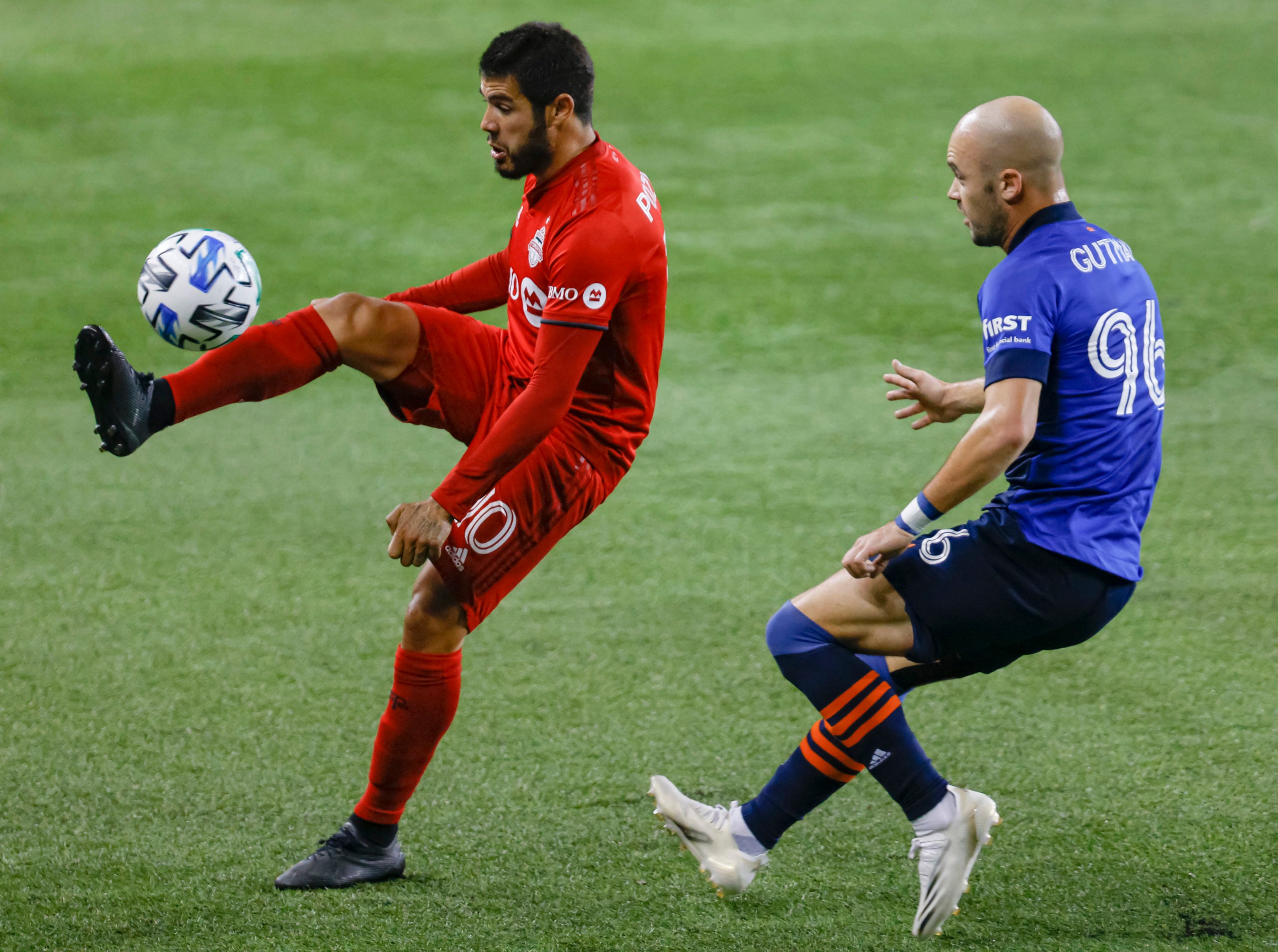 Andrew Gutman was back in action against Toronto
