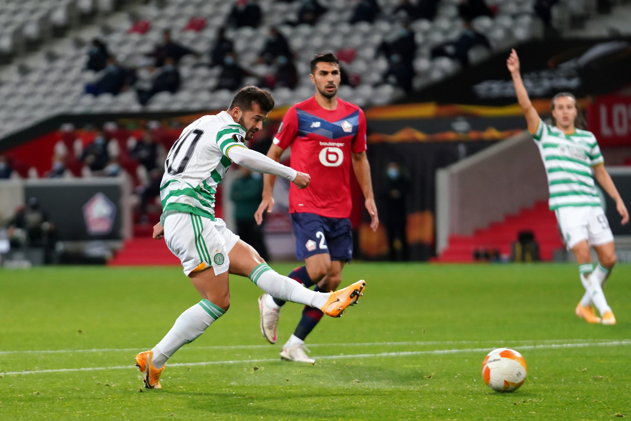 Albian Ajeti had a goal disallowed vs Lille