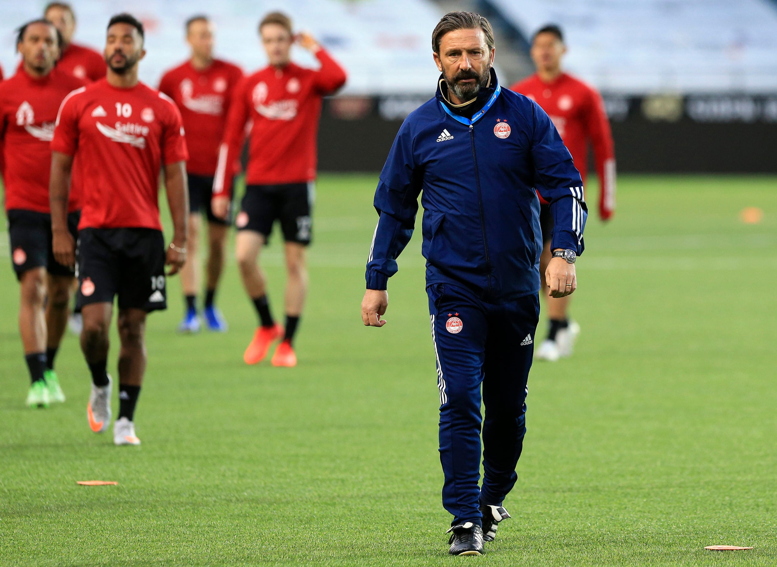 Derek McInnes is working with a patched-up squad