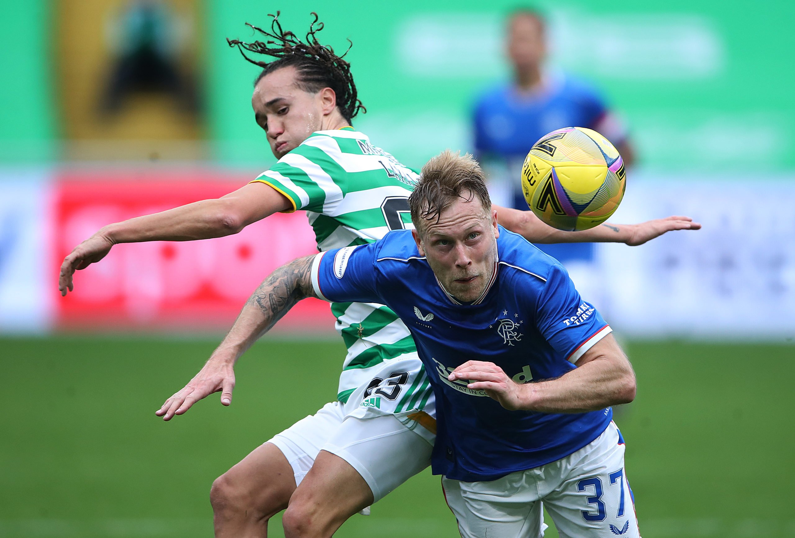 Diego Laxalt in action against Rangers