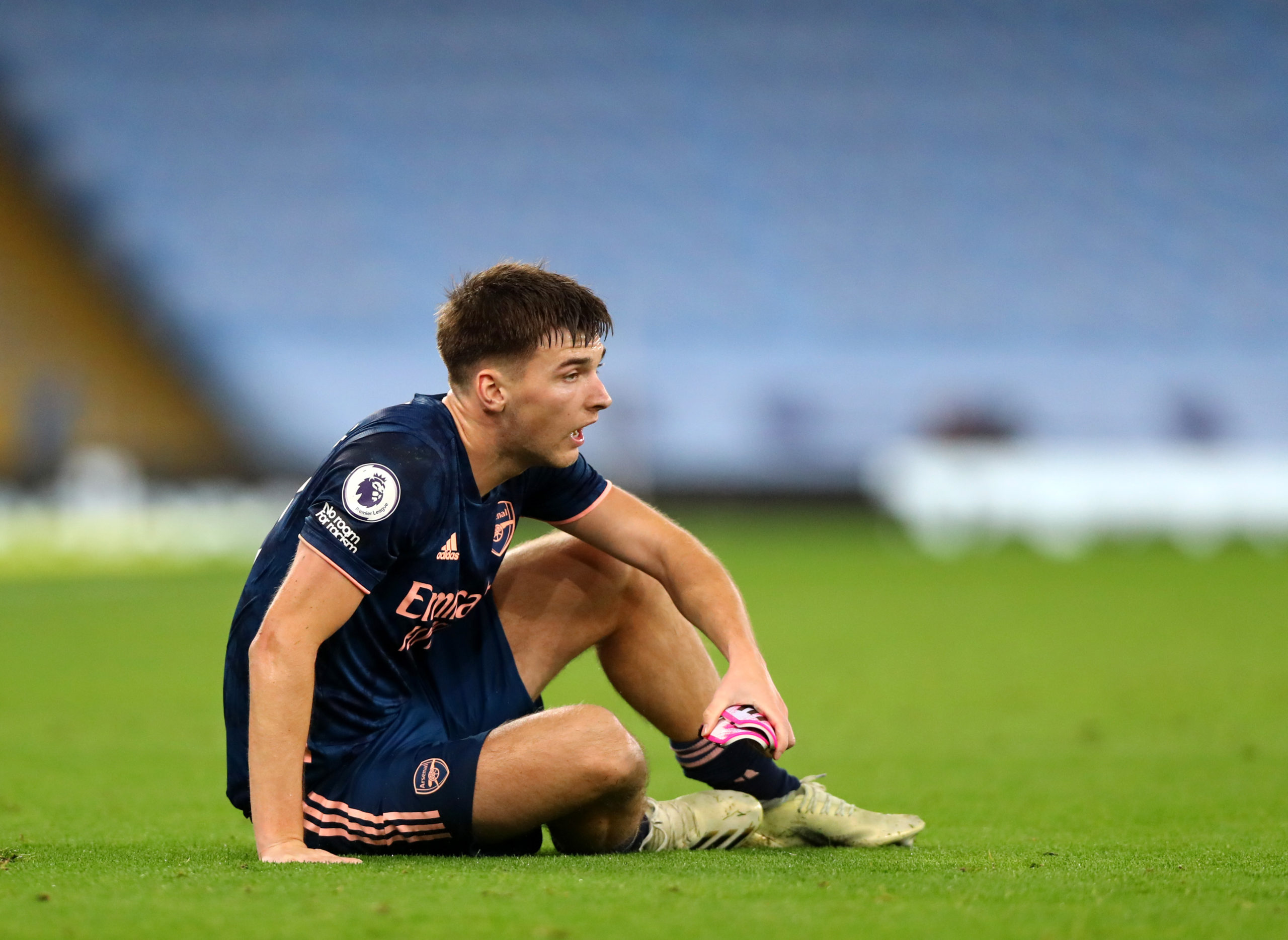 Kieran Tierney vs Man City