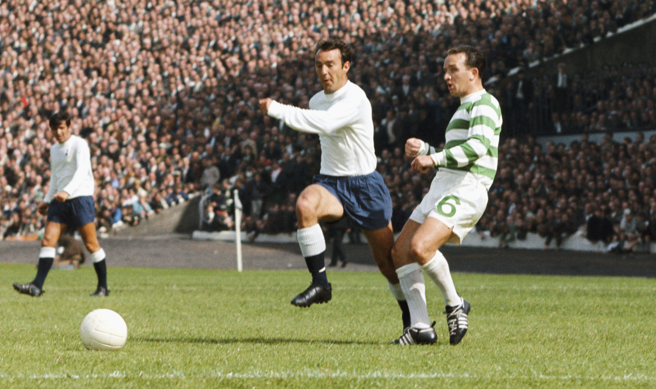 John Clark in action for Celtic