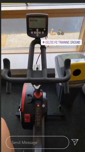 Albian Ajeti working hard to get fit