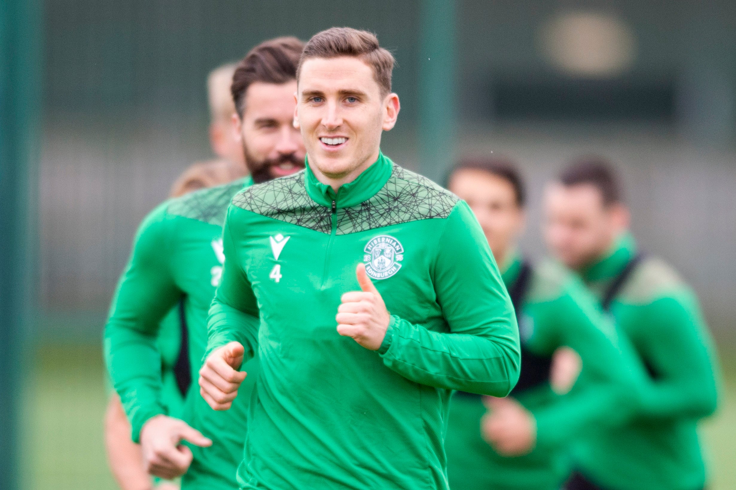 Hibernian defender Paul Hanlon