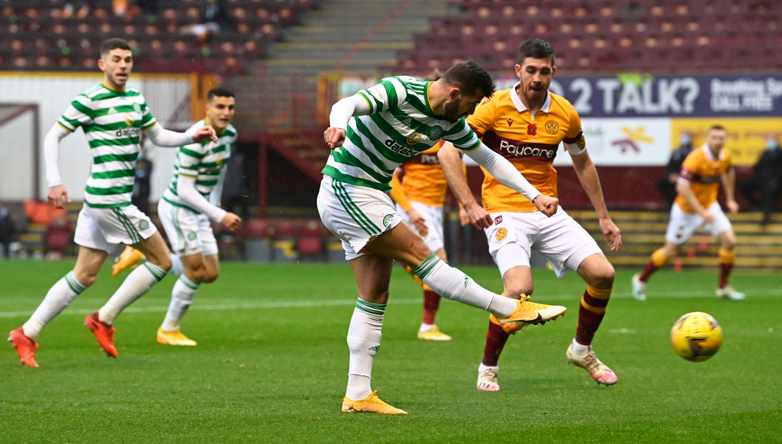 Albian Ajeti made a key contribution for Celtic today