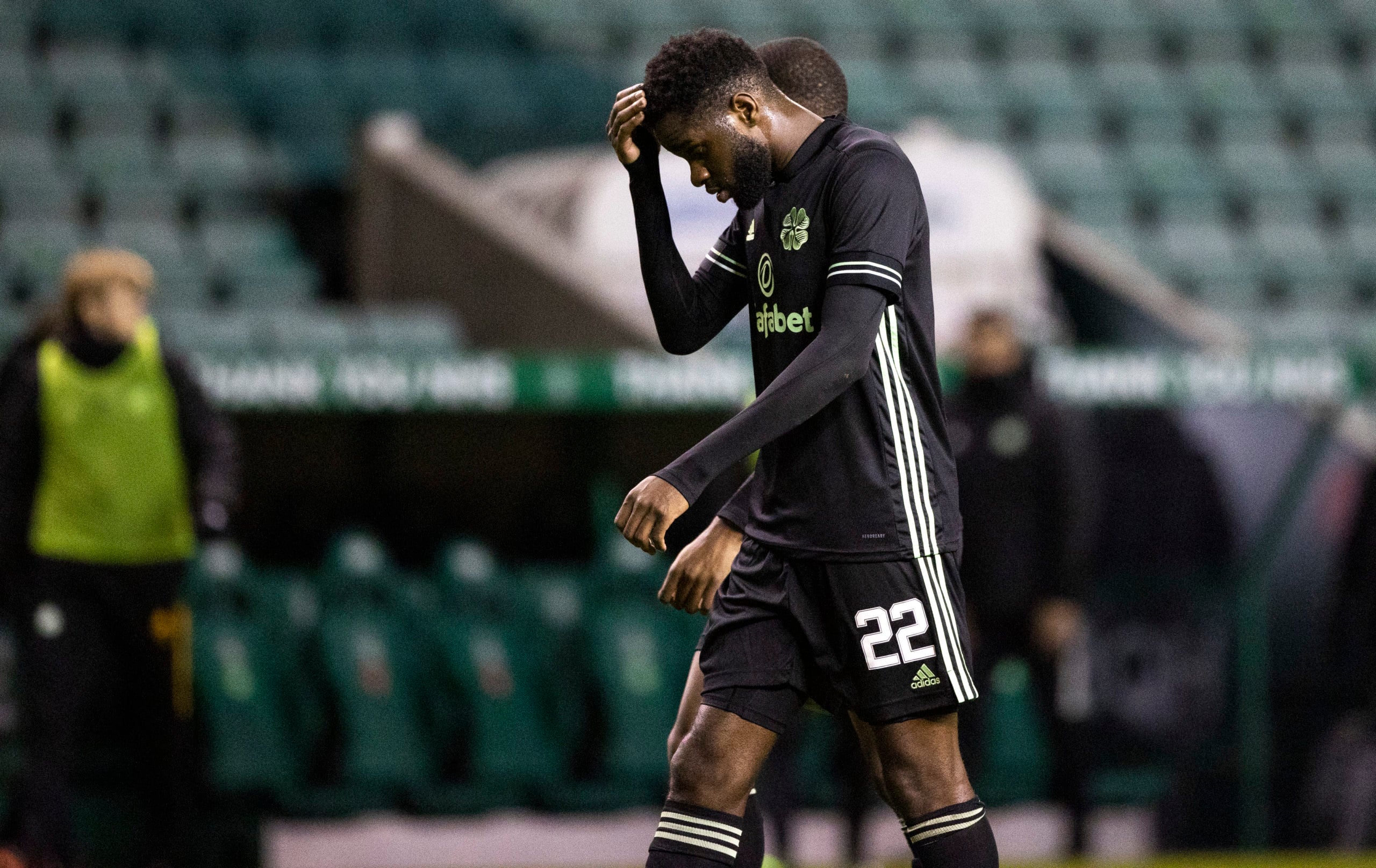 Celtic striker Odsonne Edouard