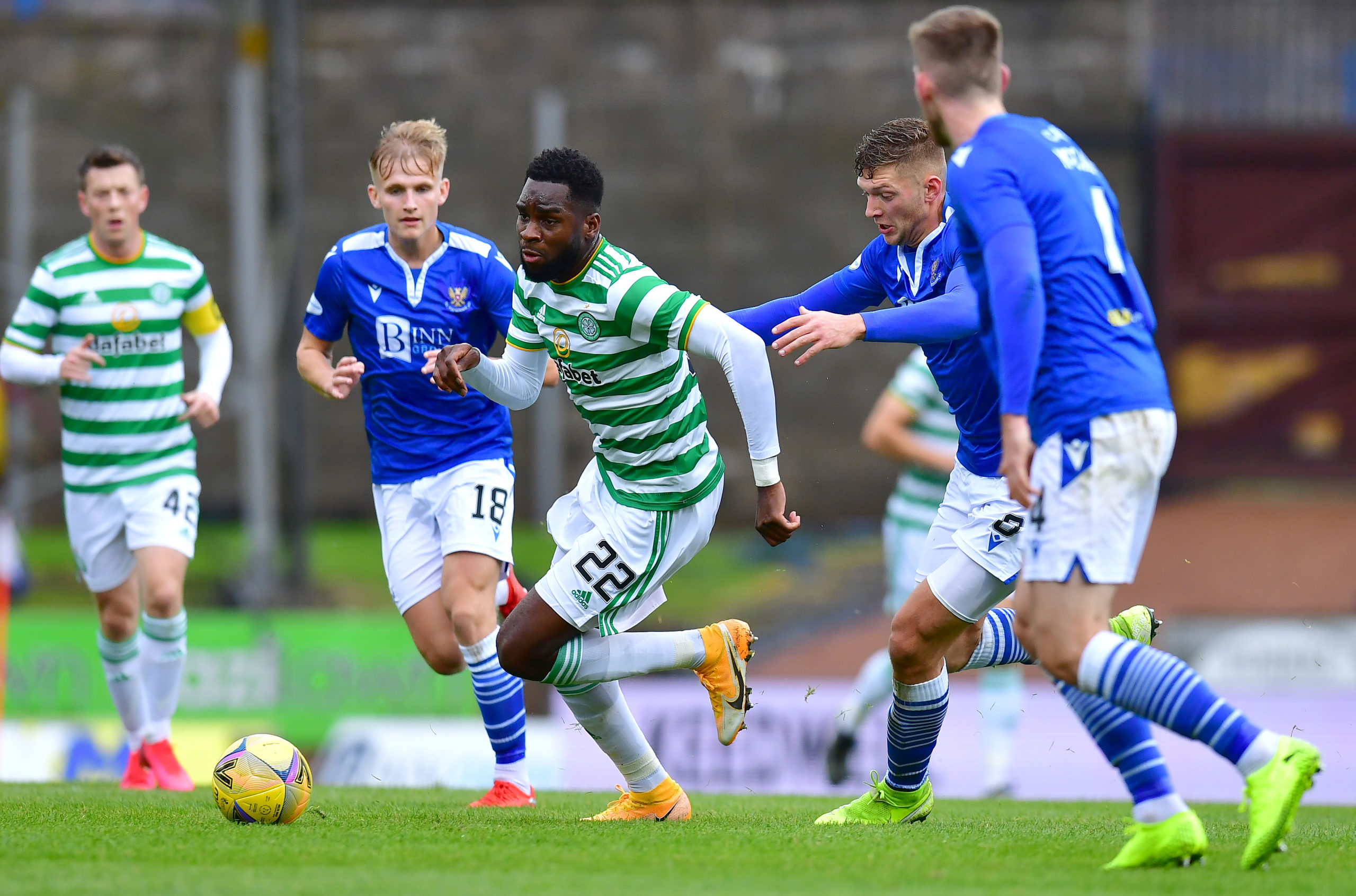 Odsonne Edouard in action for Celtic