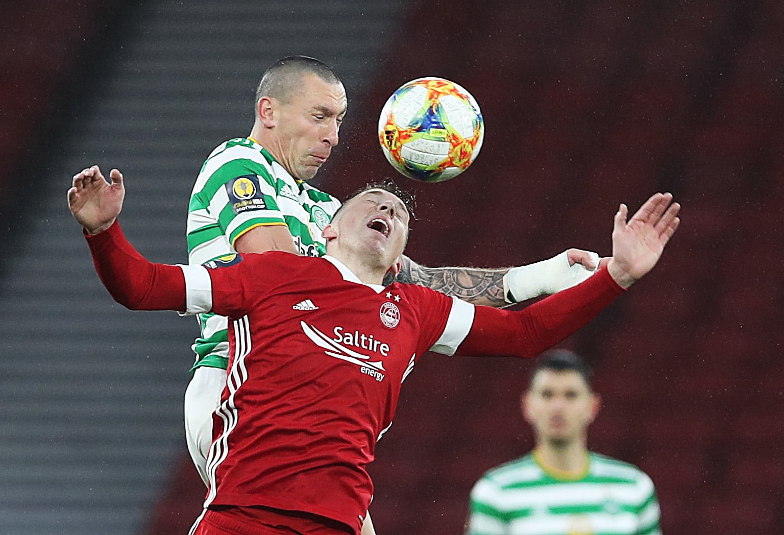 Lewis Ferguson was second-best to Celtic yesterday