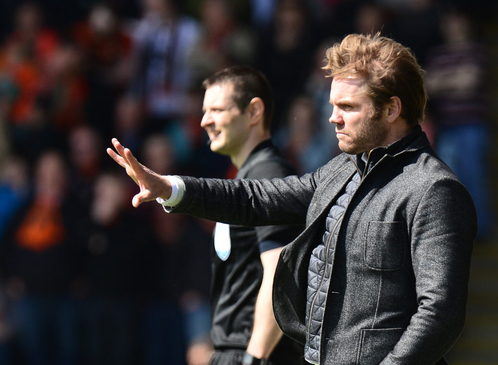 Hearts manager Robbie Neilson