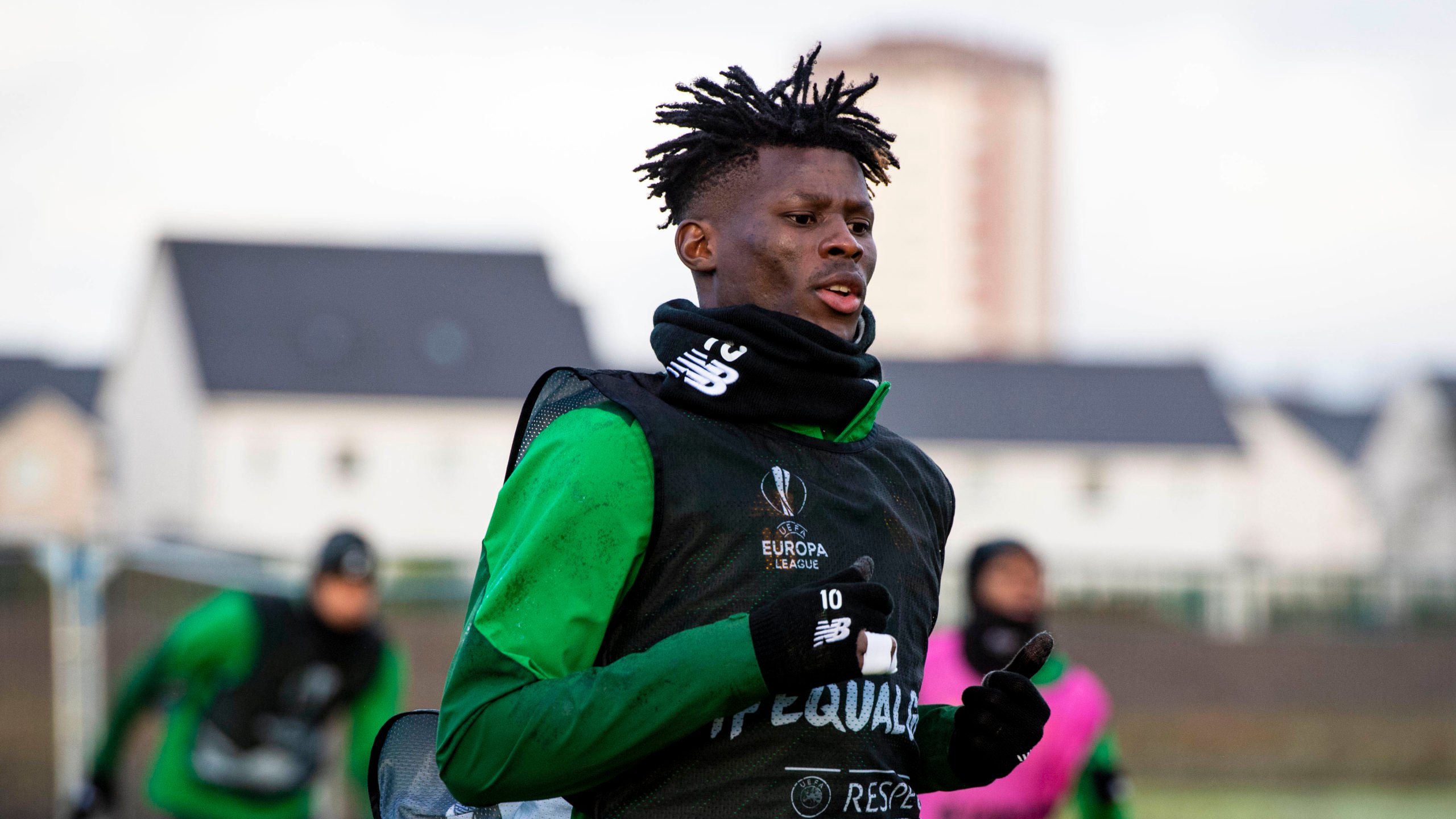 Celtic striker Vakoun Bayo linked with move after efforts in play-off first leg
