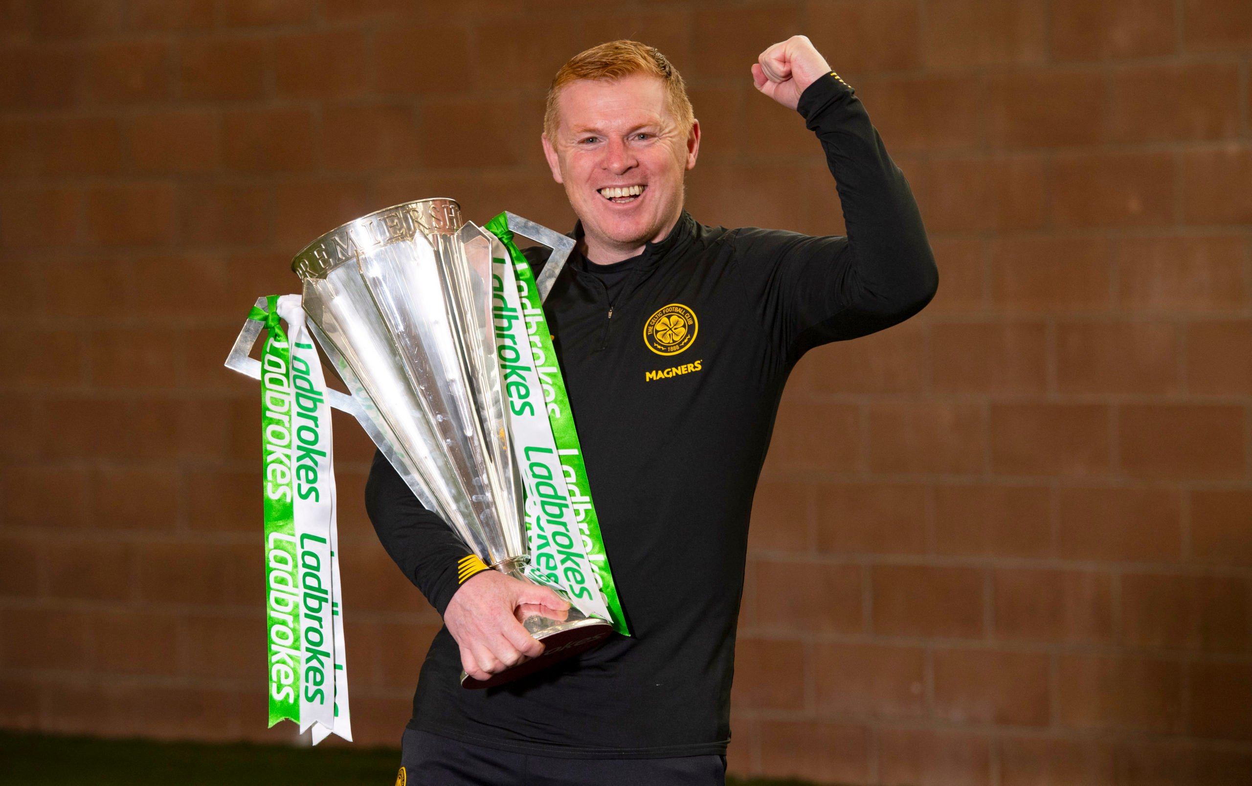 Celtic Ladbrokes Premiership Trophy Photocall
