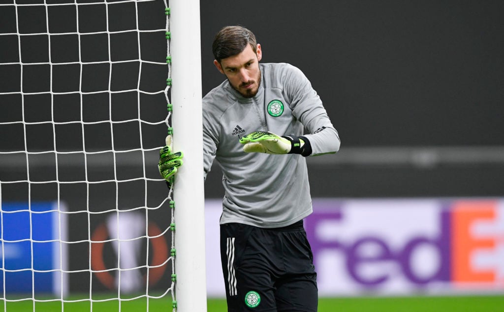 Celtic goalkeeper Vasilis Barkas